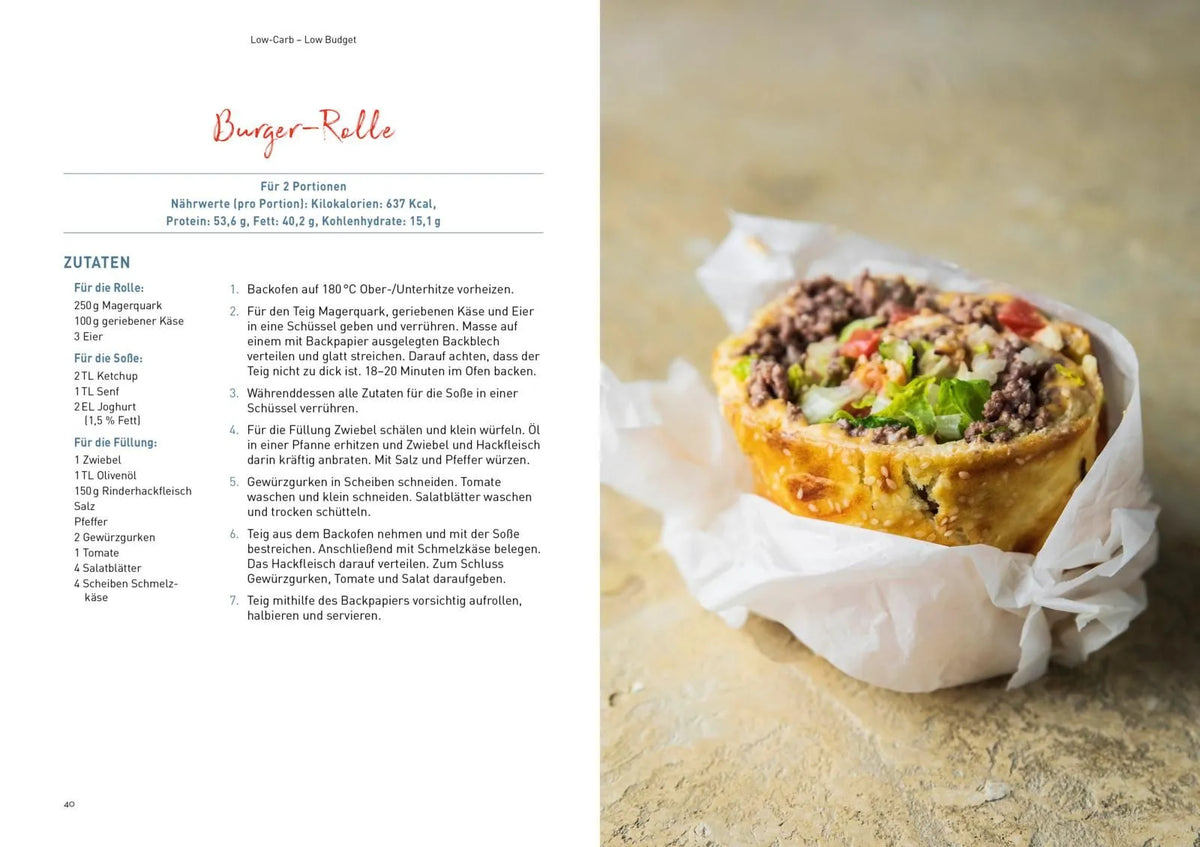 Detailansicht: Low Carb – Low Budget (Taschenbuch)