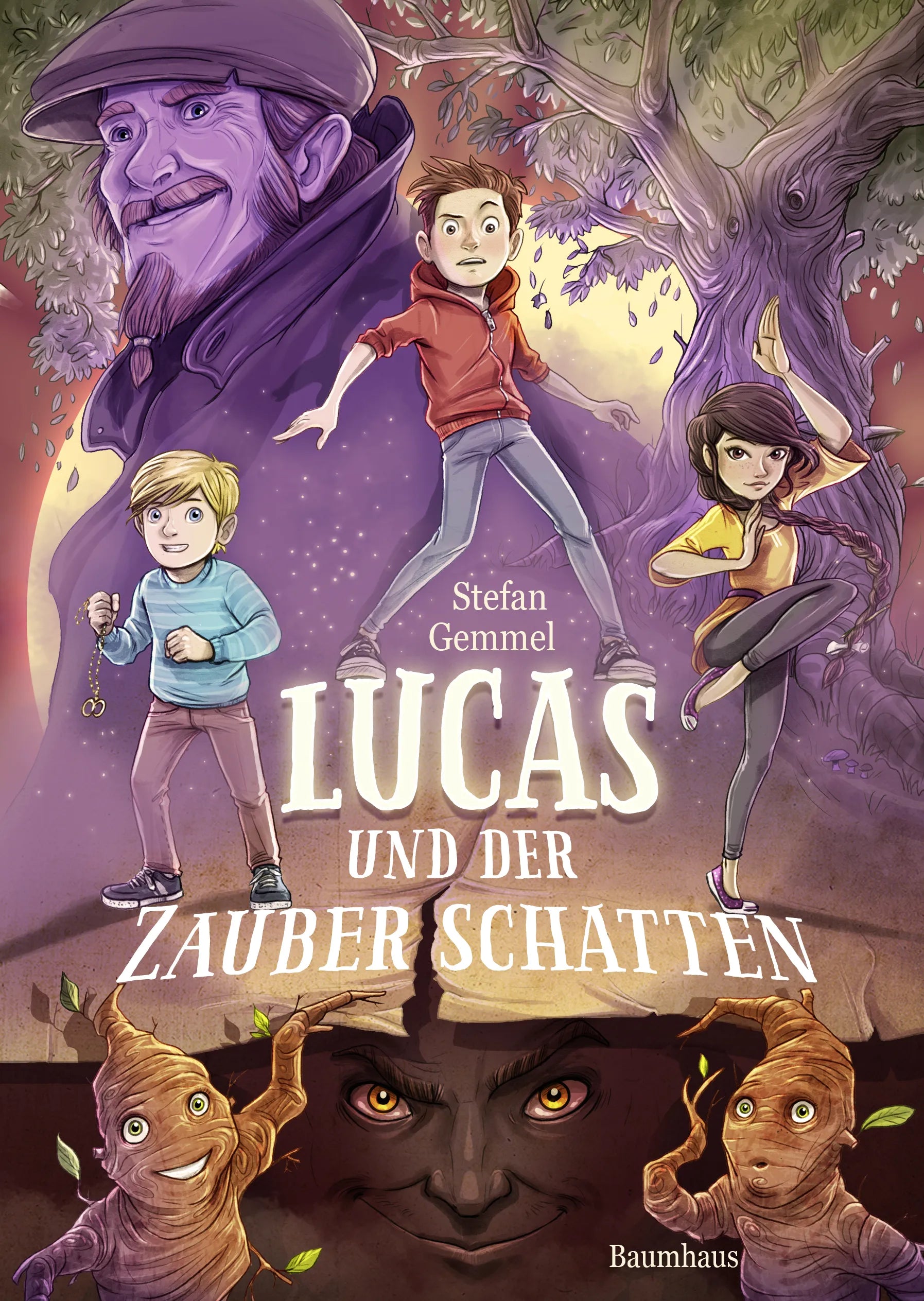 Buchcover von 'Lucas und der Zauberschatten' - Gebundene Ausgabe von Stefan Gemmel