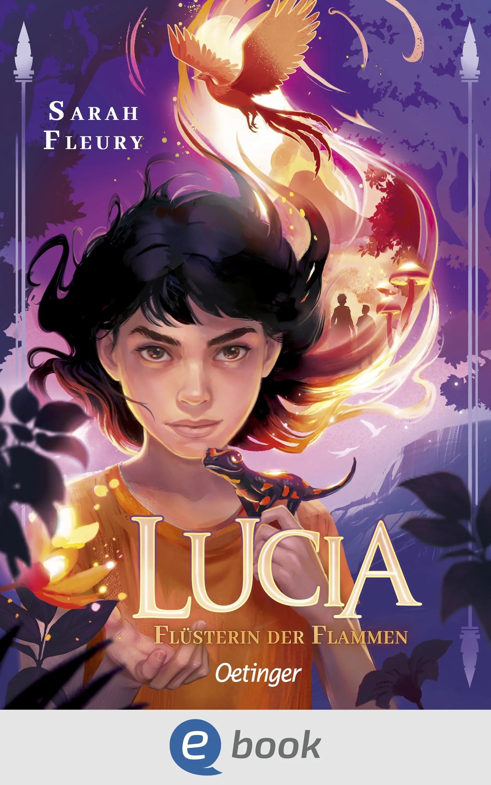 Cover: Lucia 1. Flüsterin der Flammen (E-Book) von Sarah Fleury