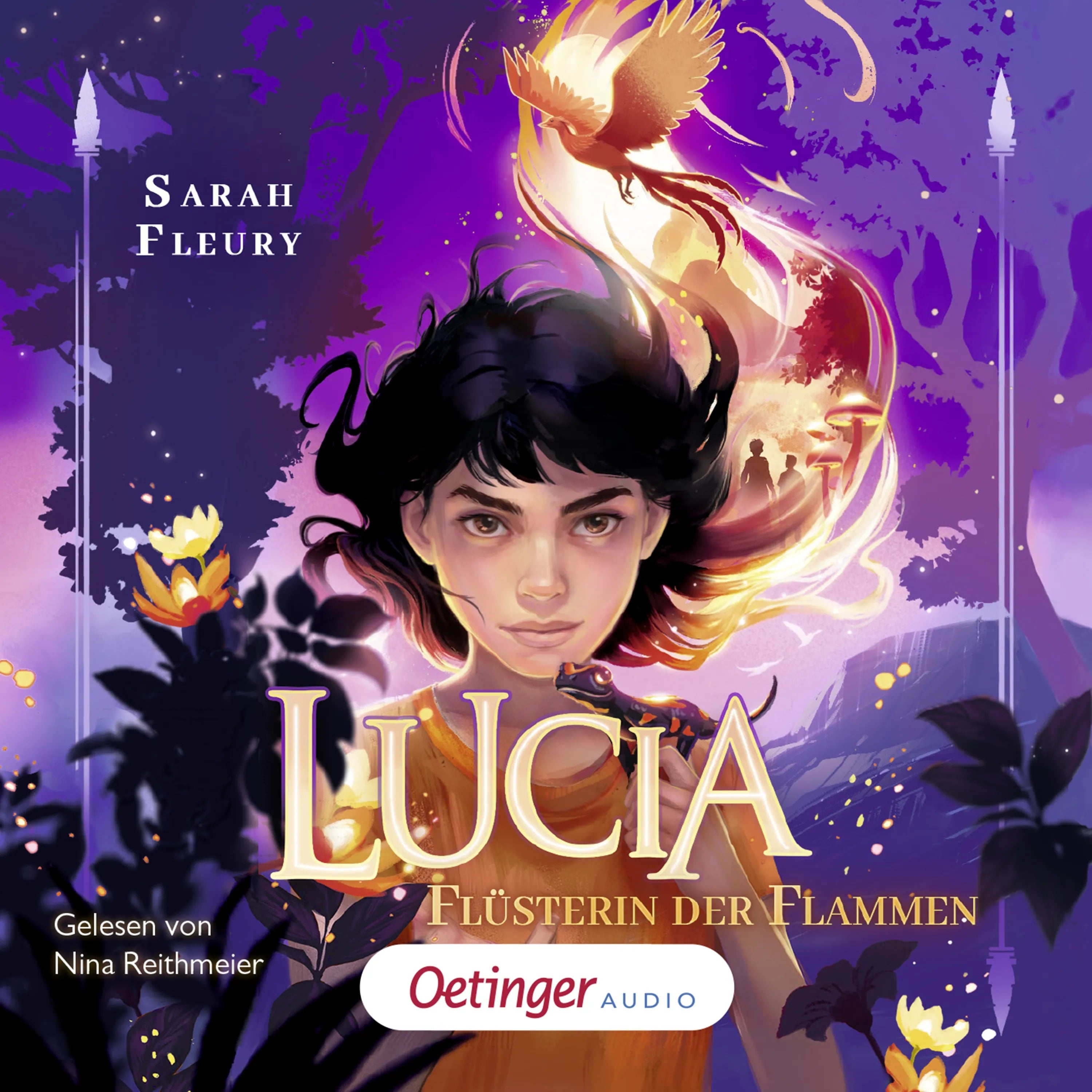 Cover: Lucia 1. Flüsterin der Flammen (Hörbuch Download) von Sarah Fleury