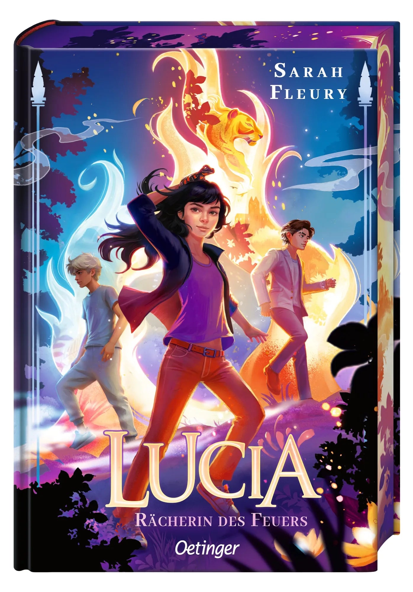Cover: Lucia 2. Rächerin des Feuers (Hardcover) von Sarah Fleury