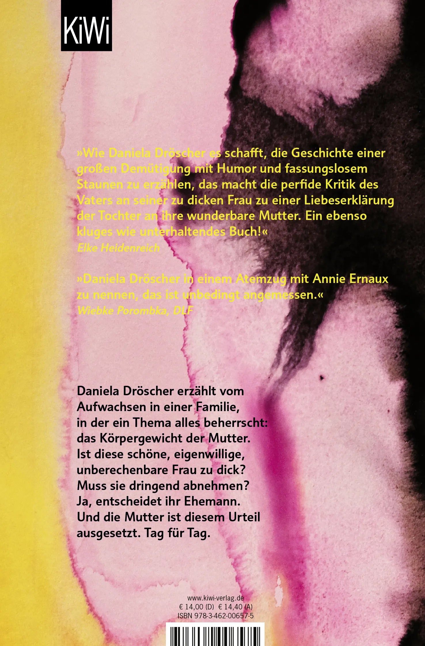 Rückseite: Lügen über meine Mutter (Taschenbuch)