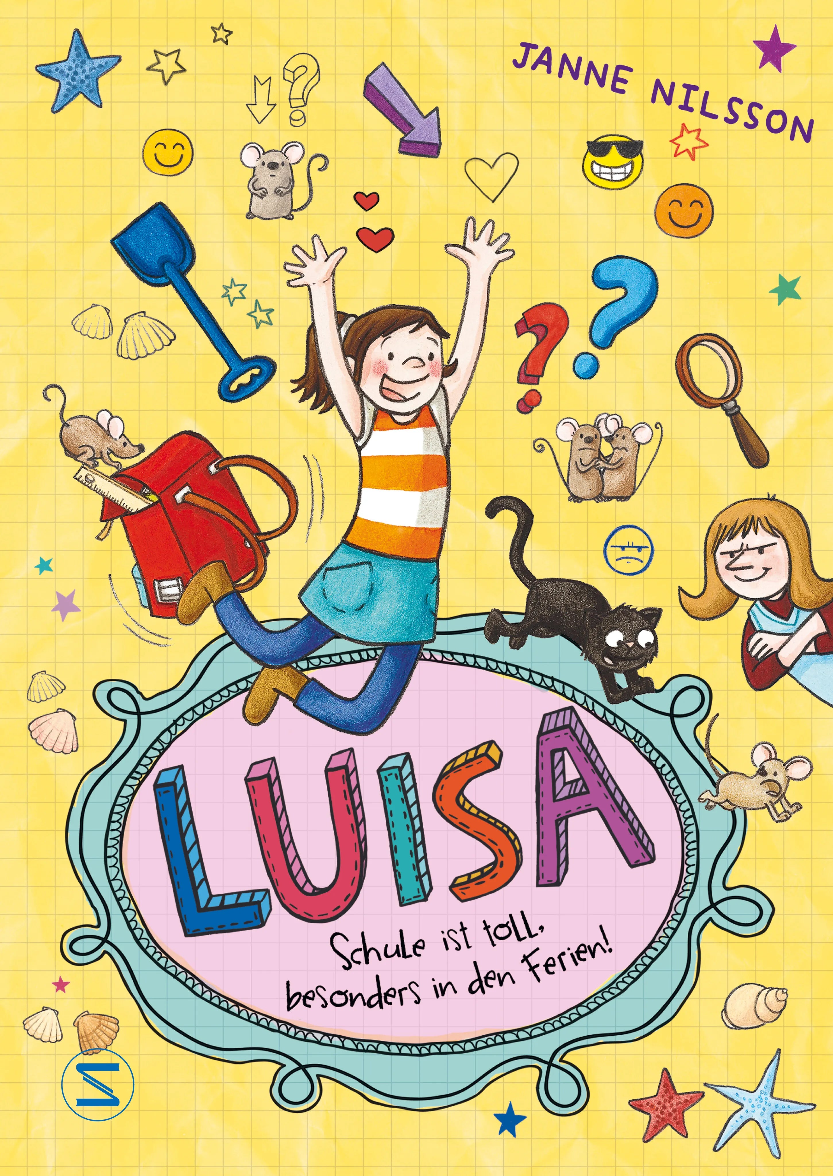 Cover: Luisa - Schule ist toll, besonders in den Ferien! (Hardcover) von Janne Nilsson