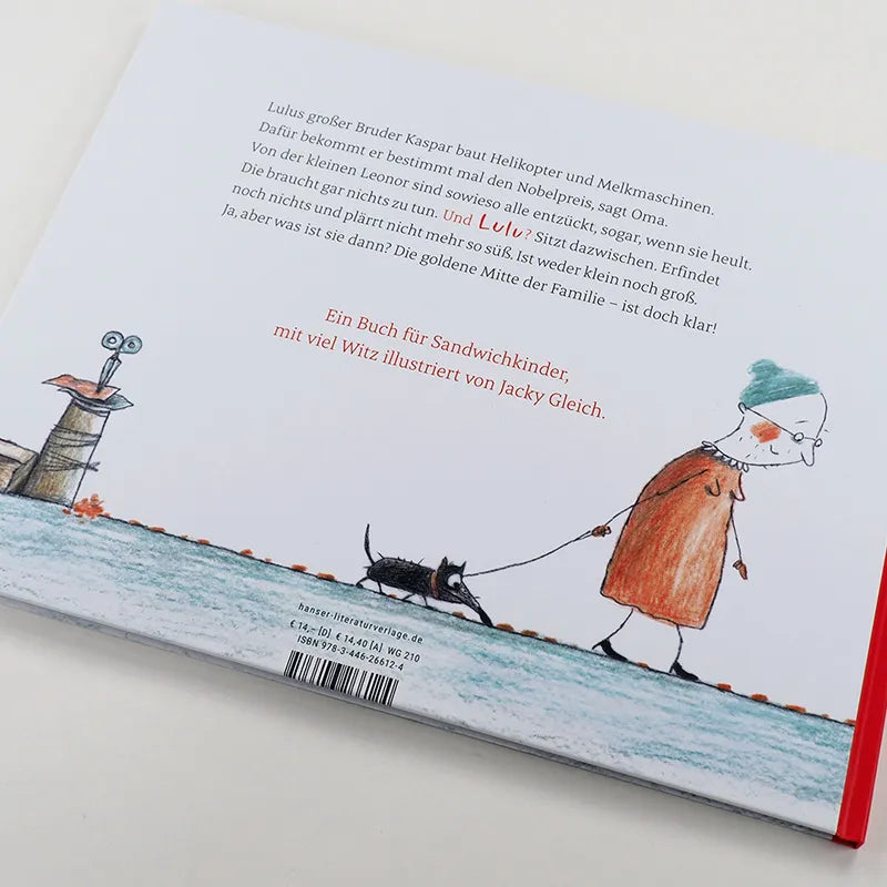 Produktansicht: Lulu in der Mitte (Gebundene Ausgabe)