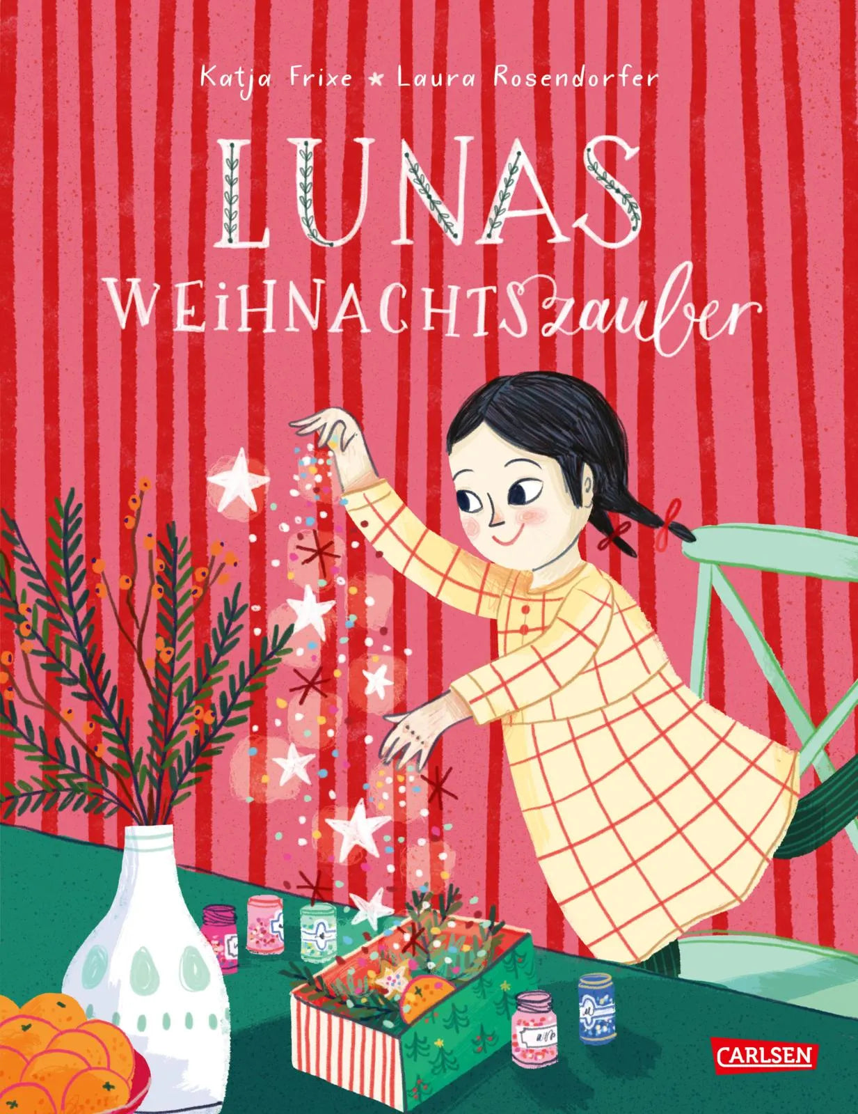 Buchcover von 'Lunas Weihnachtszauber' - Gebundene Ausgabe von Katja Frixe