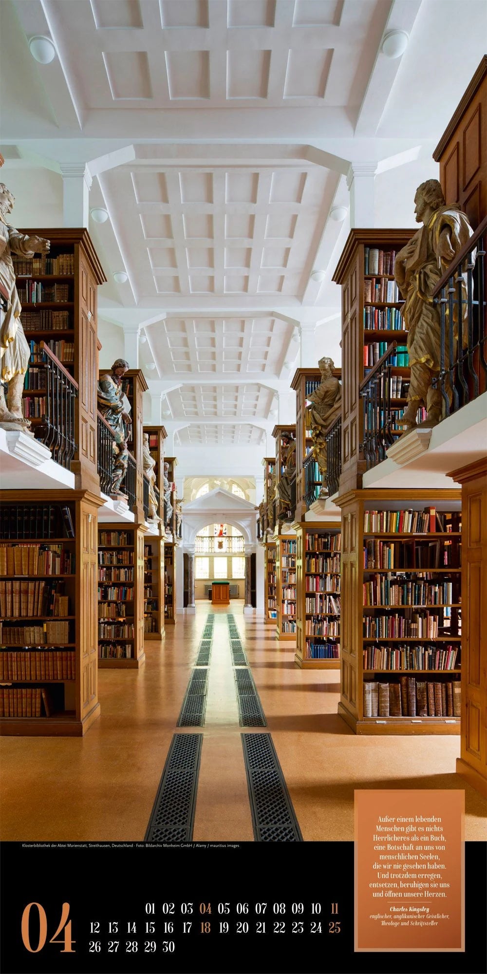 Lust am Lesen Literatur-Kalender 2027 – Ansicht