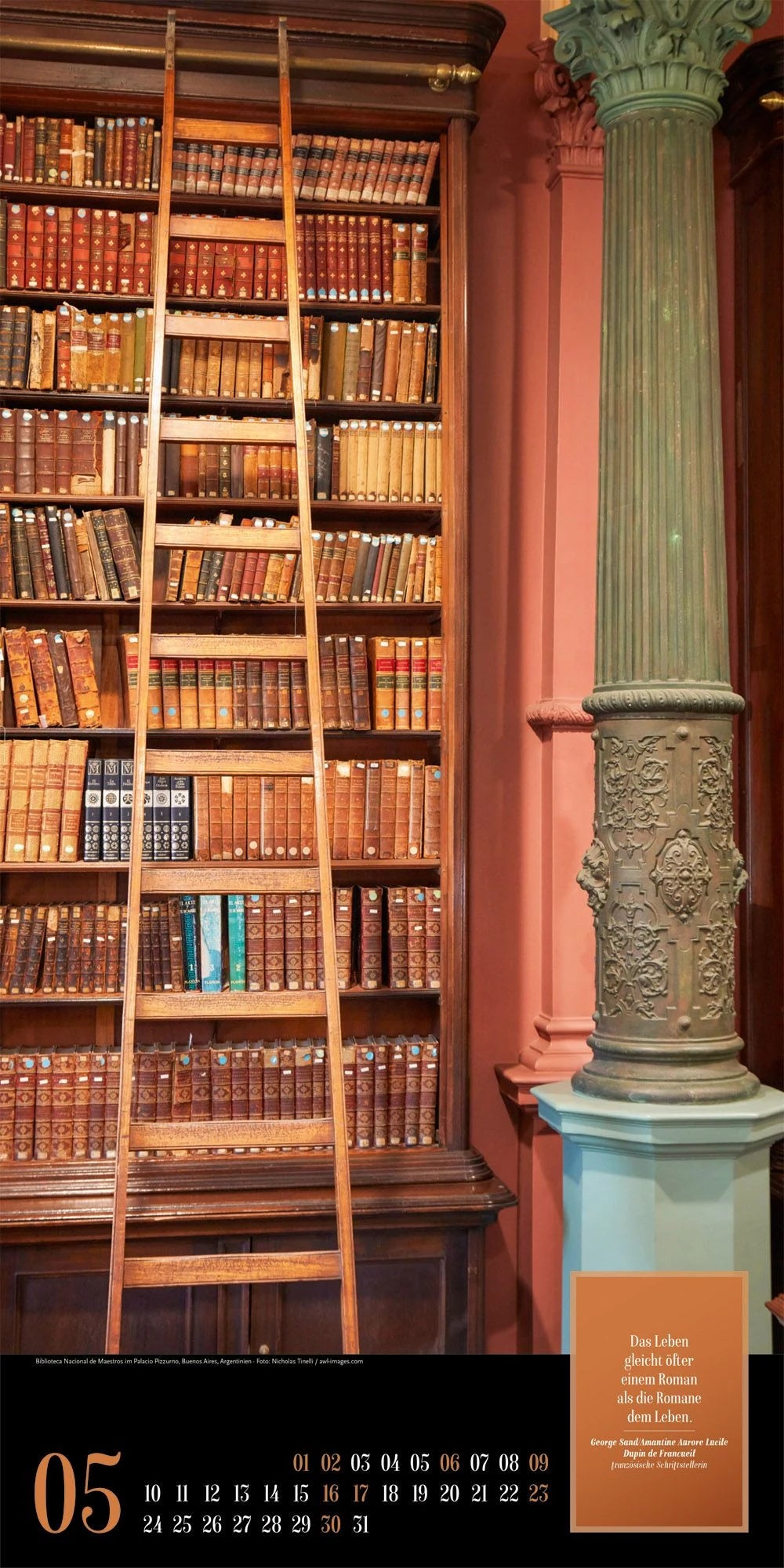Lust am Lesen Literatur-Kalender 2027 – Ansicht