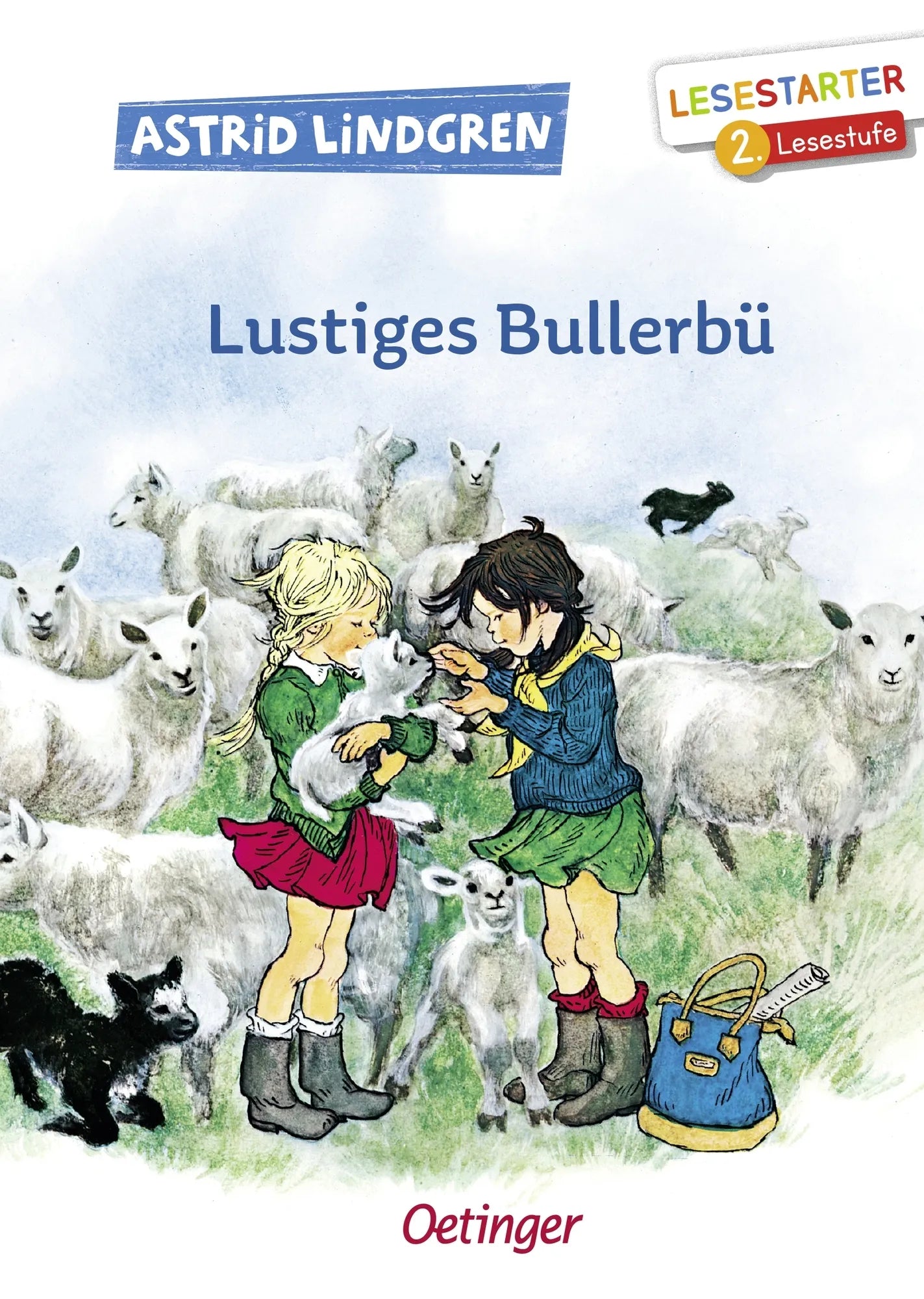 Buchcover von 'Lustiges Bullerbü' - Gebundene Ausgabe von Astrid Lindgren