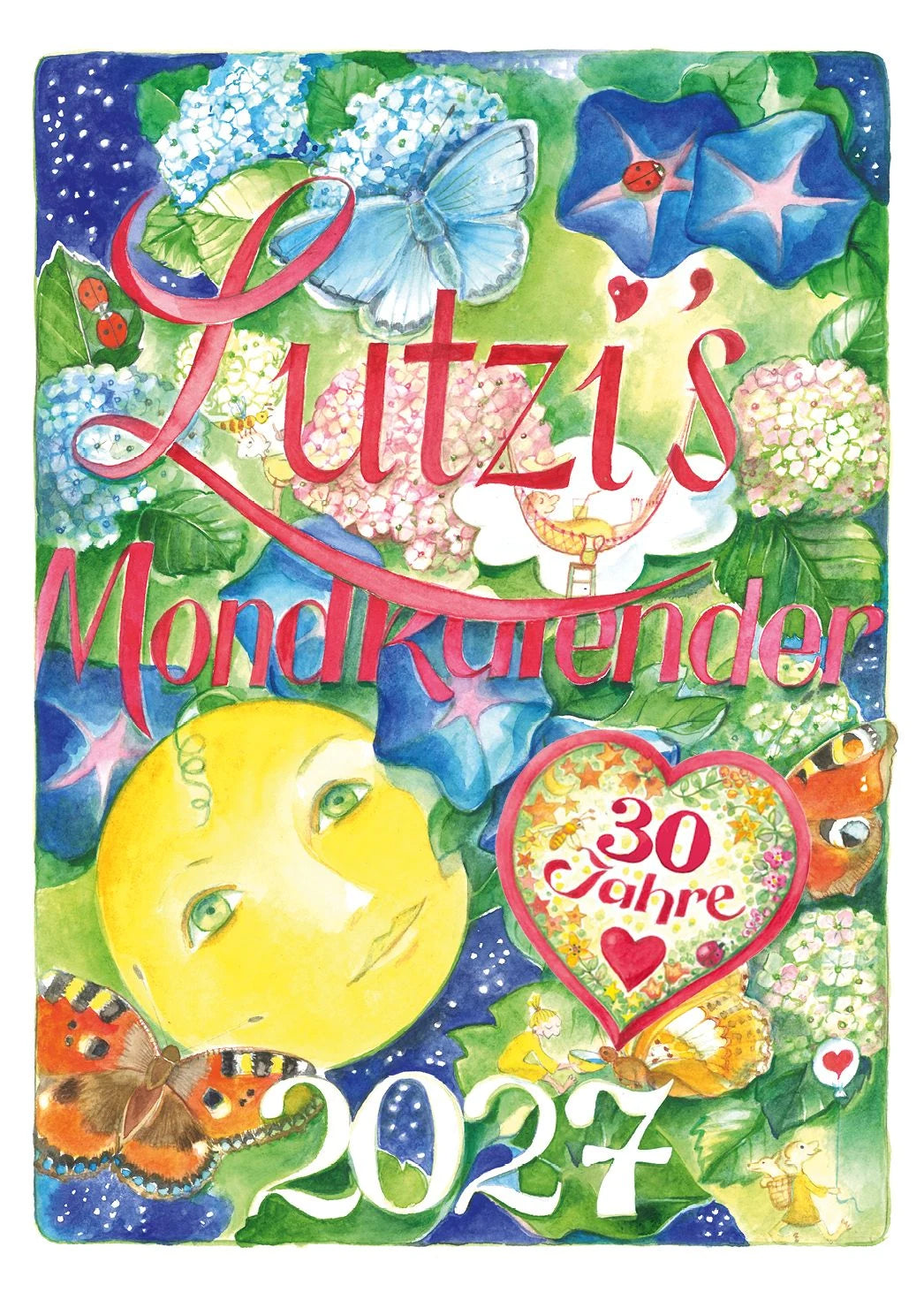 Lutzis Mondkalender kurz 2027 – Ansicht