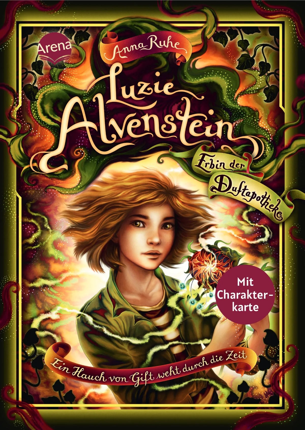 Cover: Luzie Alvenstein – Erbin der Duftapotheke (Hardcover) von Anna Ruhe