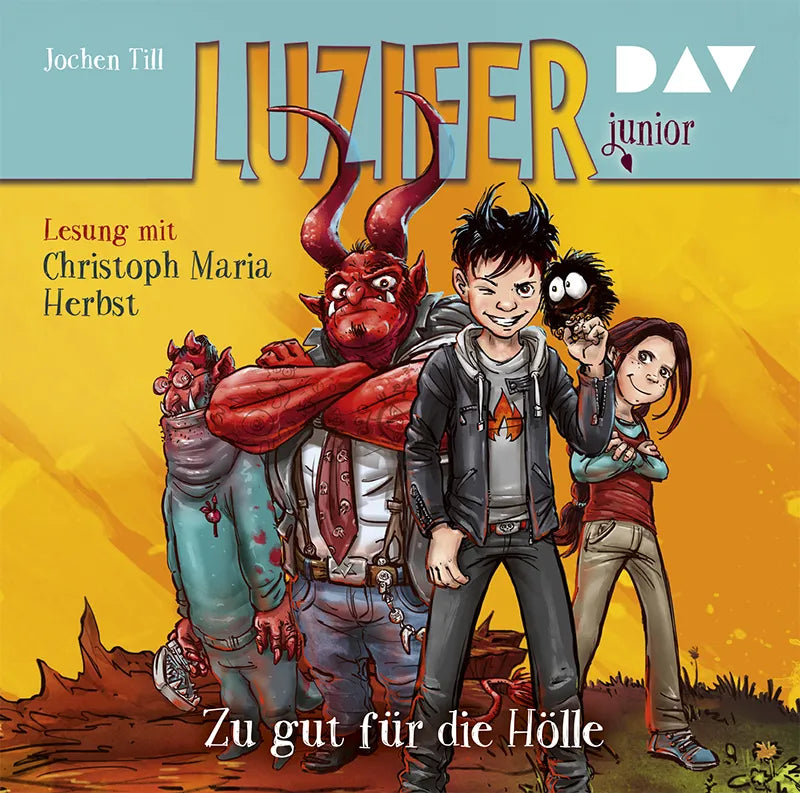 Buchcover von 'Luzifer junior – Teil 1: Zu gut für die Hölle' - Hörbuch (CD) von Jochen Till