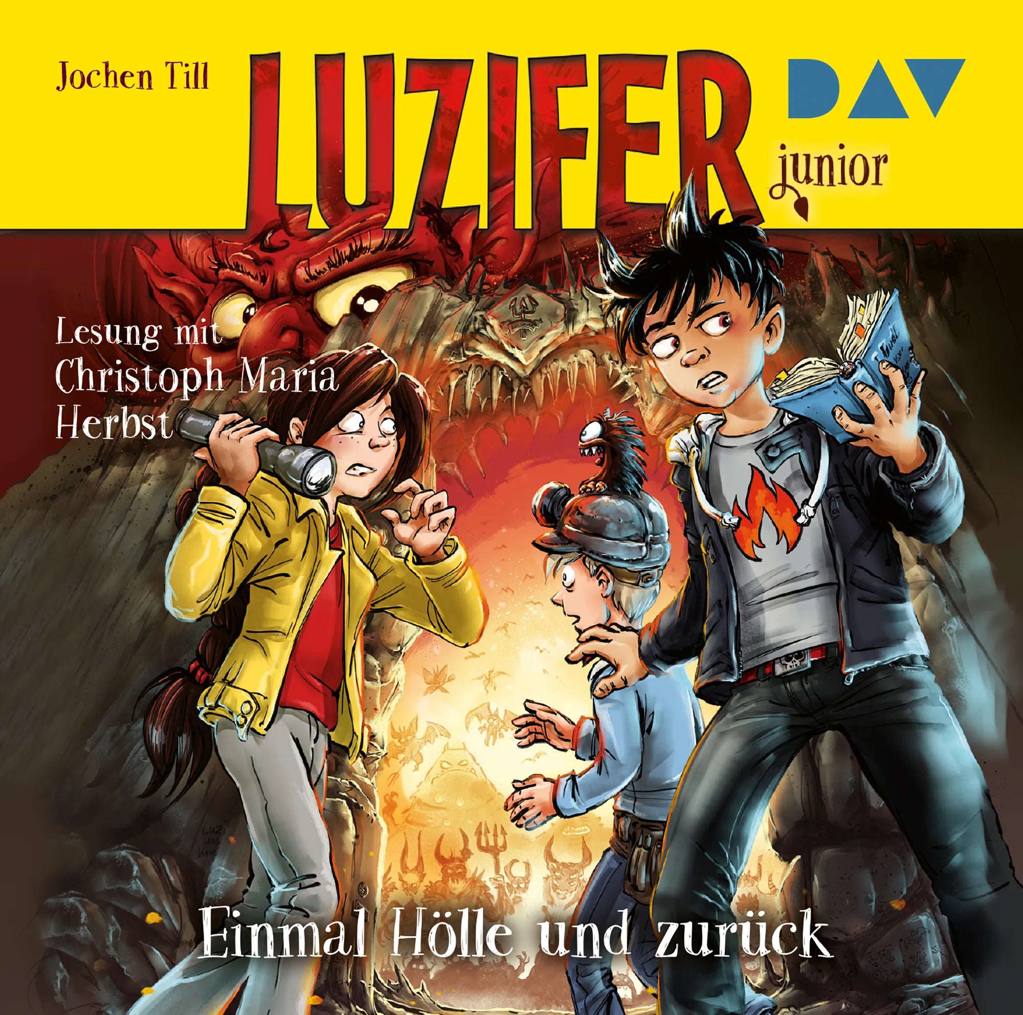 Buchcover von 'Luzifer junior – Teil 3: Einmal Hölle und zurück' - Hörbuch (CD) von Jochen Till
