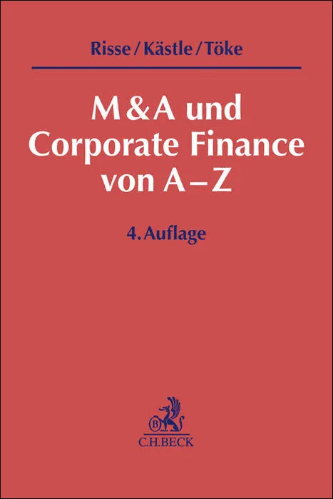 Buchcover von 'M&A und Corporate Finance von A-Z' - Taschenbuch von Jörg Risse