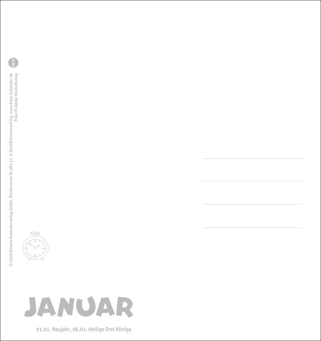 Mach mal Pause Postkartenkalender 2027 - Für das Arbeitstier in dir – Ansicht