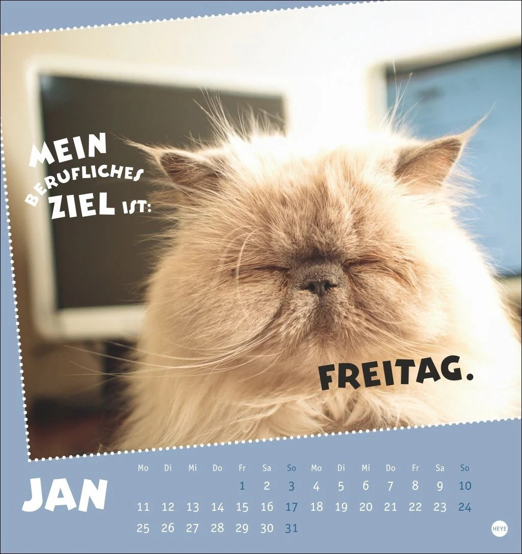 Mach mal Pause Postkartenkalender 2027 - Für das Arbeitstier in dir – Ansicht