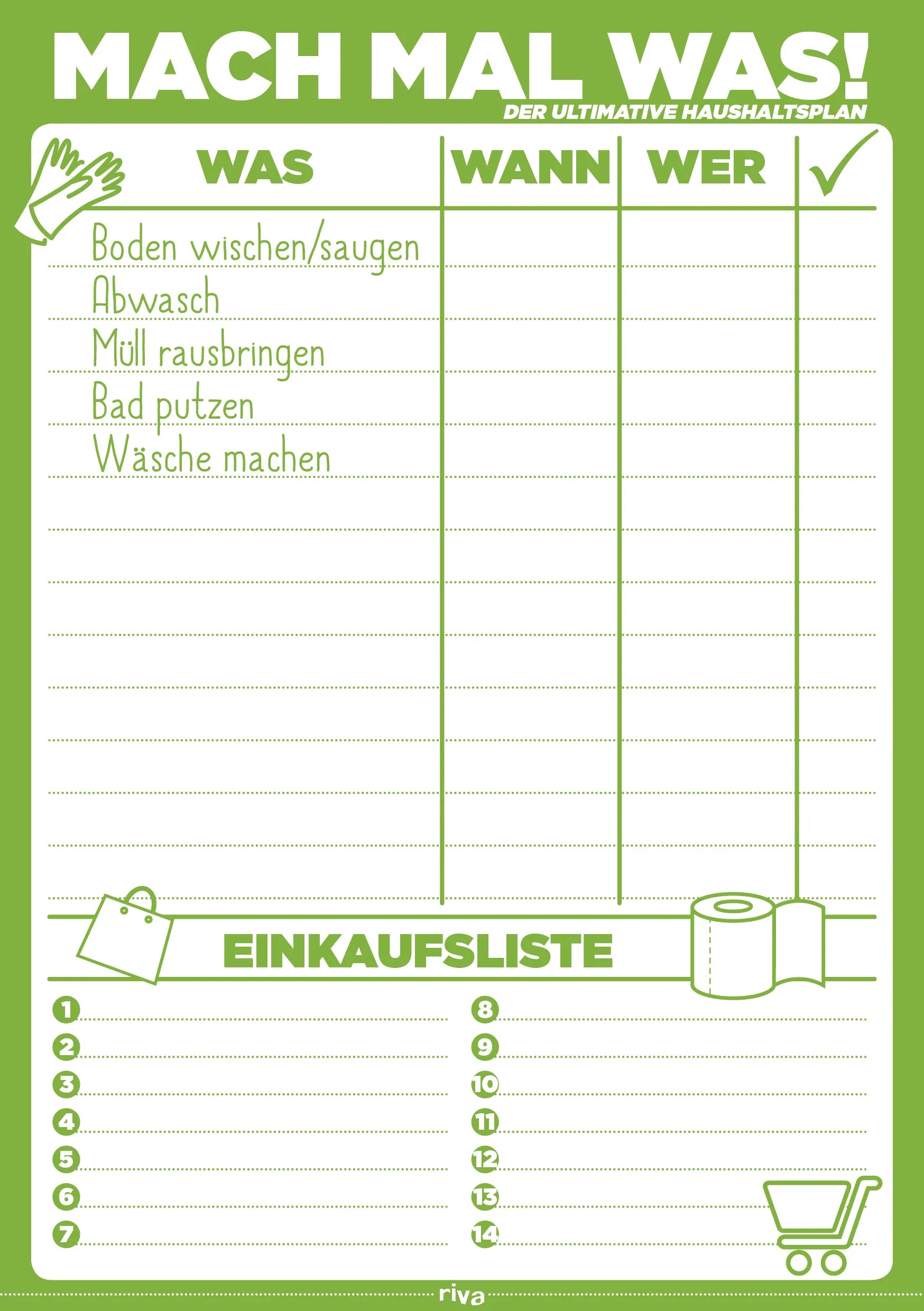 Buchcover von 'Mach mal was!' - Taschenbuch von riva Verlag
