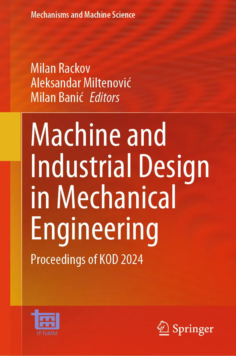 Cover: Machine and Industrial Design in Mechanical Engineering (E-Book)