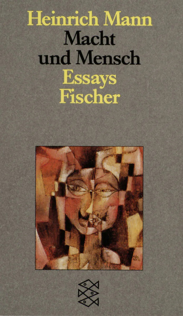 Buchcover von 'Macht und Mensch' - Taschenbuch von Heinrich Mann
