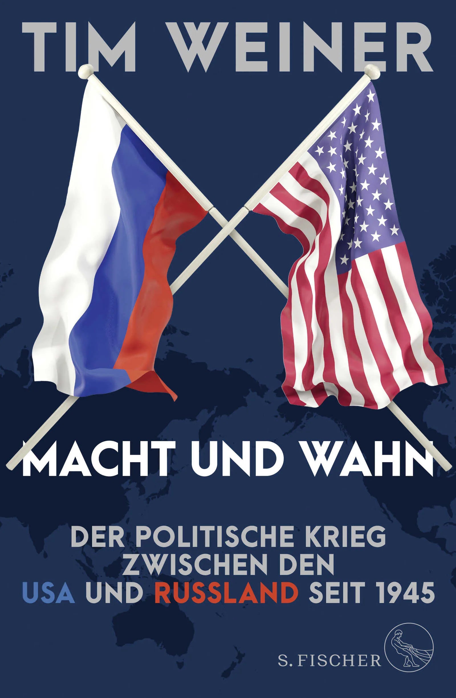 Buchcover von 'Macht und Wahn' - Gebundene Ausgabe von Tim Weiner