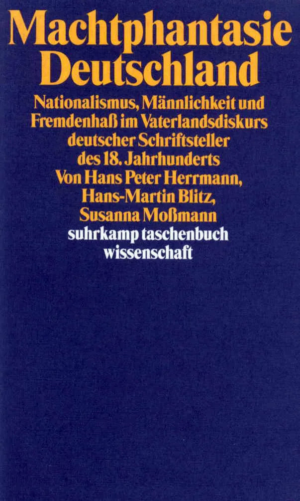 Buchcover von 'Machtphantasie Deutschland' - Taschenbuch von Hans Peter Herrmann