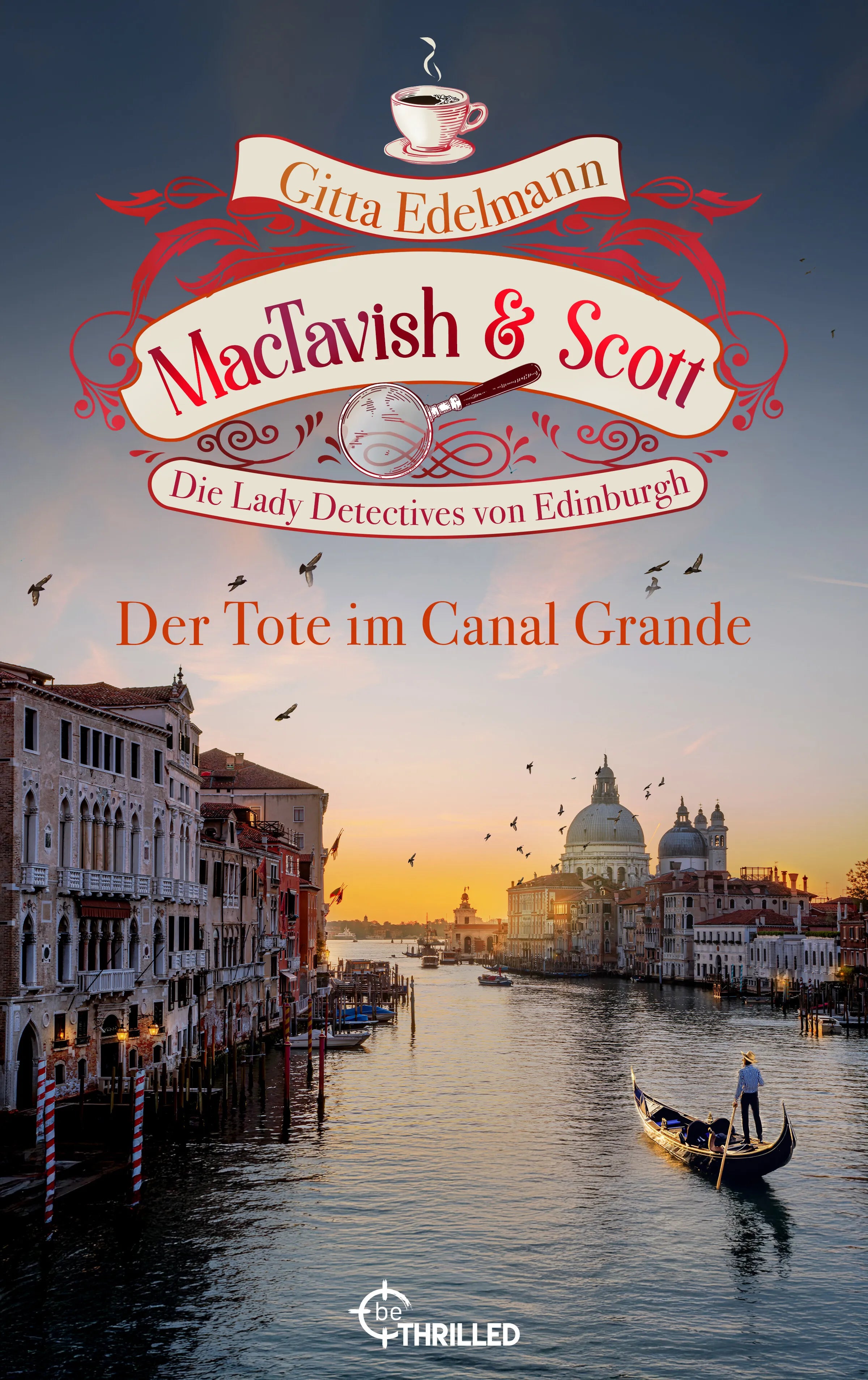 Cover: MacTavish & Scott - Der Tote im Canal Grande (E-Book) von Gitta Edelmann