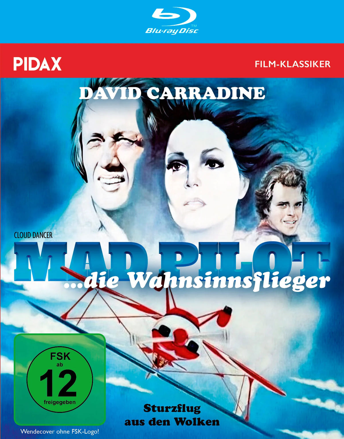 Blu-ray-Cover: Mad Pilot...die Wahnsinnsflieger. Regie: Barry Brown