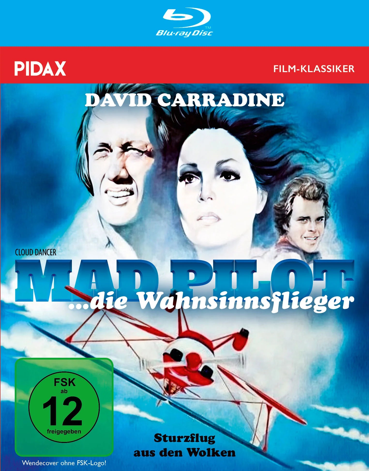 Blu-ray-Cover: Mad Pilot...die Wahnsinnsflieger. Regie: Barry Brown