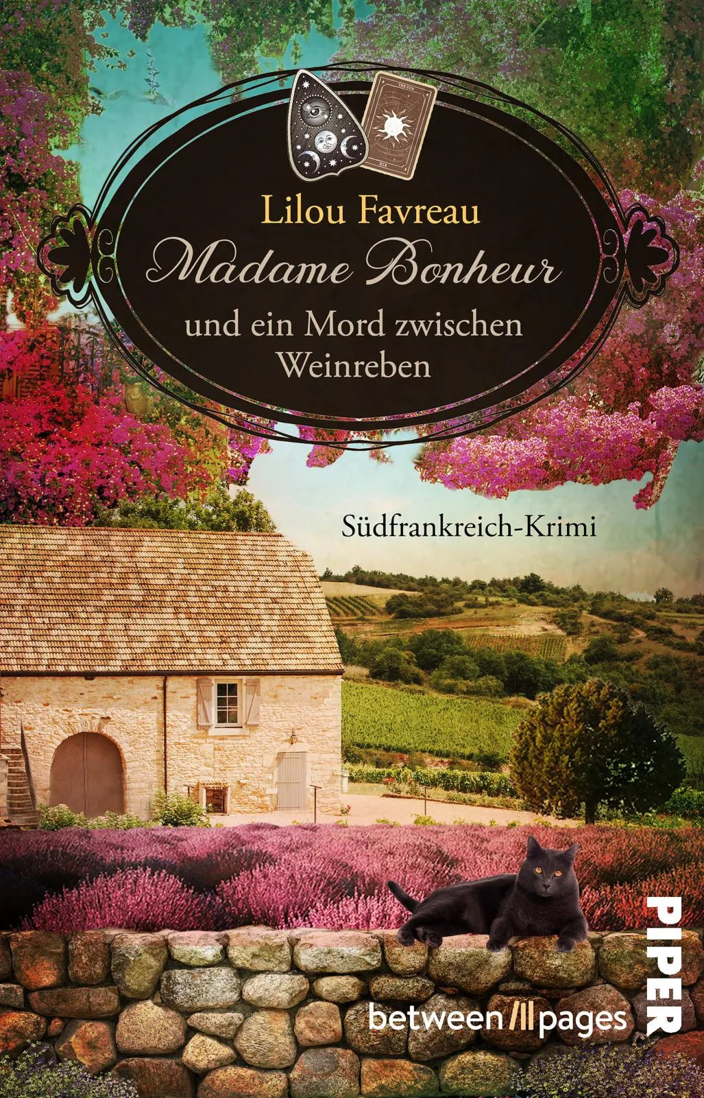 Buchcover von 'Madame Bonheur und ein Mord zwischen Weinreben' - Taschenbuch von Lilou Favreau