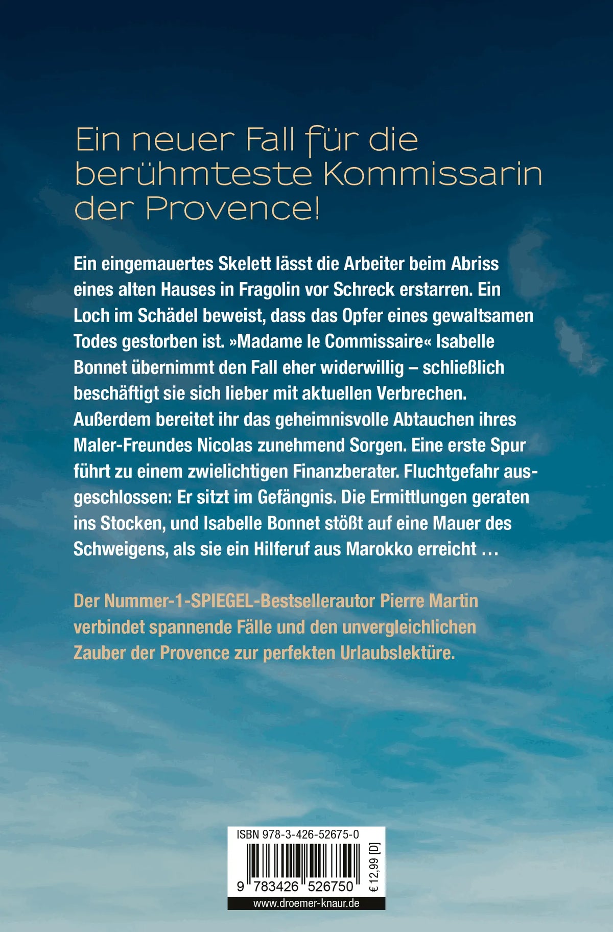 Rückseite: Madame le Commissaire und die Mauer des Schweigens (Taschenbuch)