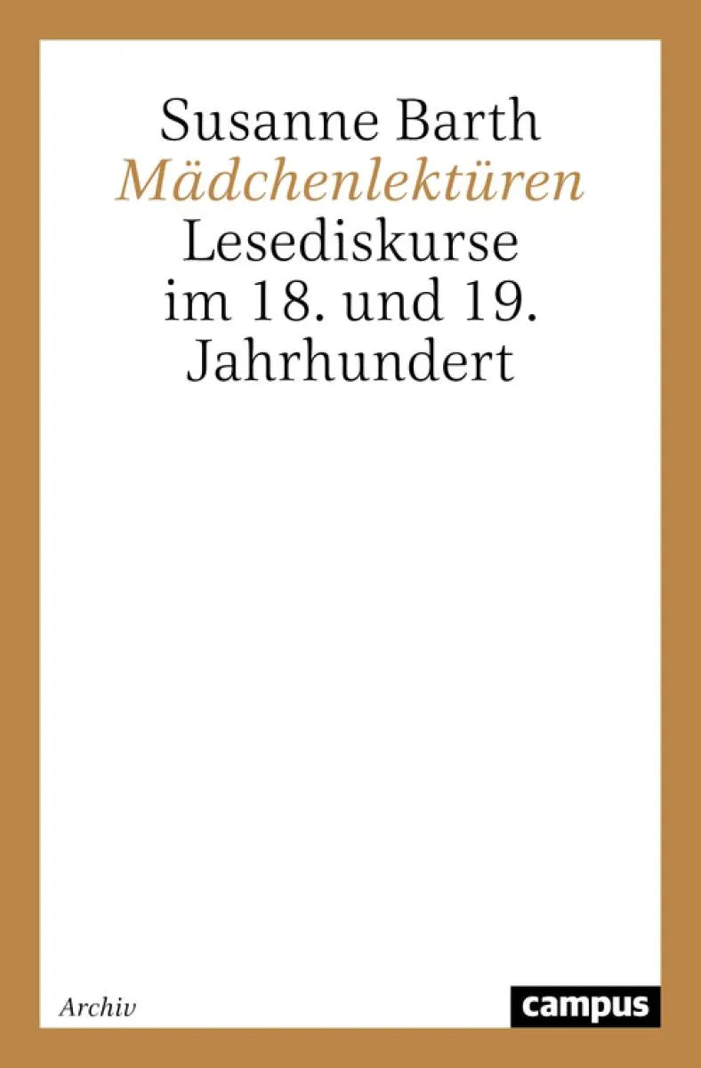 Cover: Mädchenlektüren (E-Book) von Susanne Barth