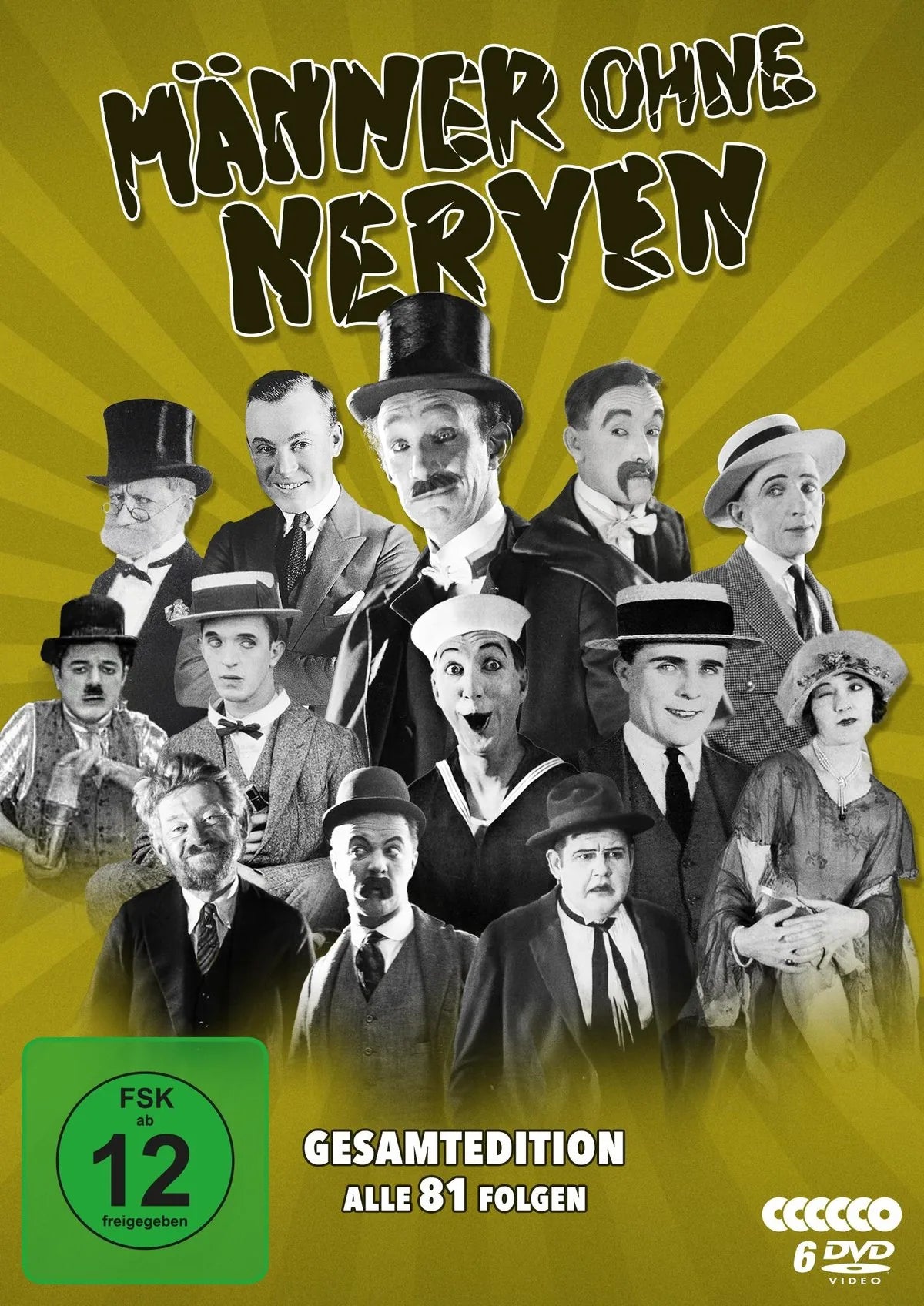 Männer ohne Nerven - Gesamtedition: Alle 81 Folg - DVD