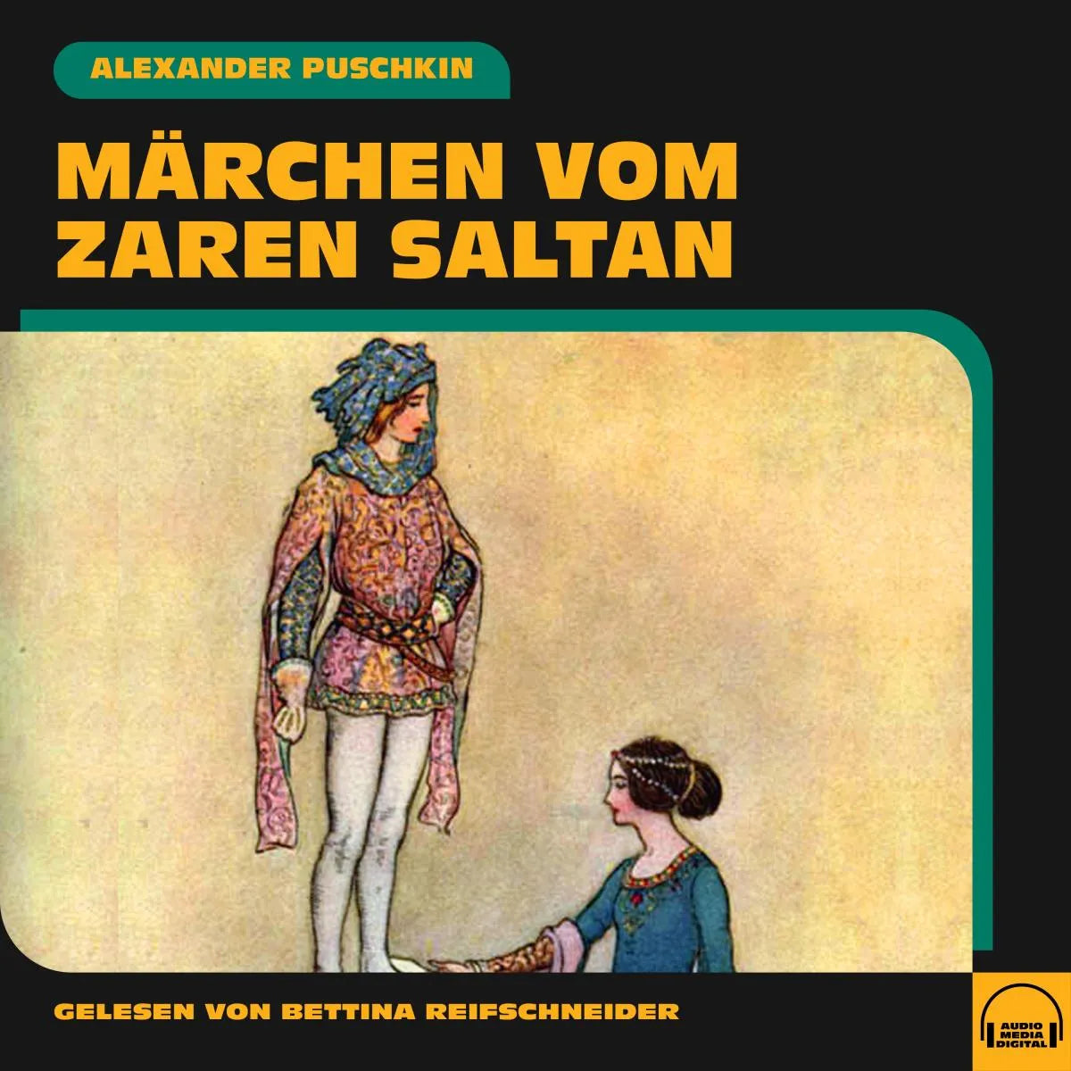 Cover: Märchen vom Zaren Saltan (Hörbuch Download) von Alexander Puschkin