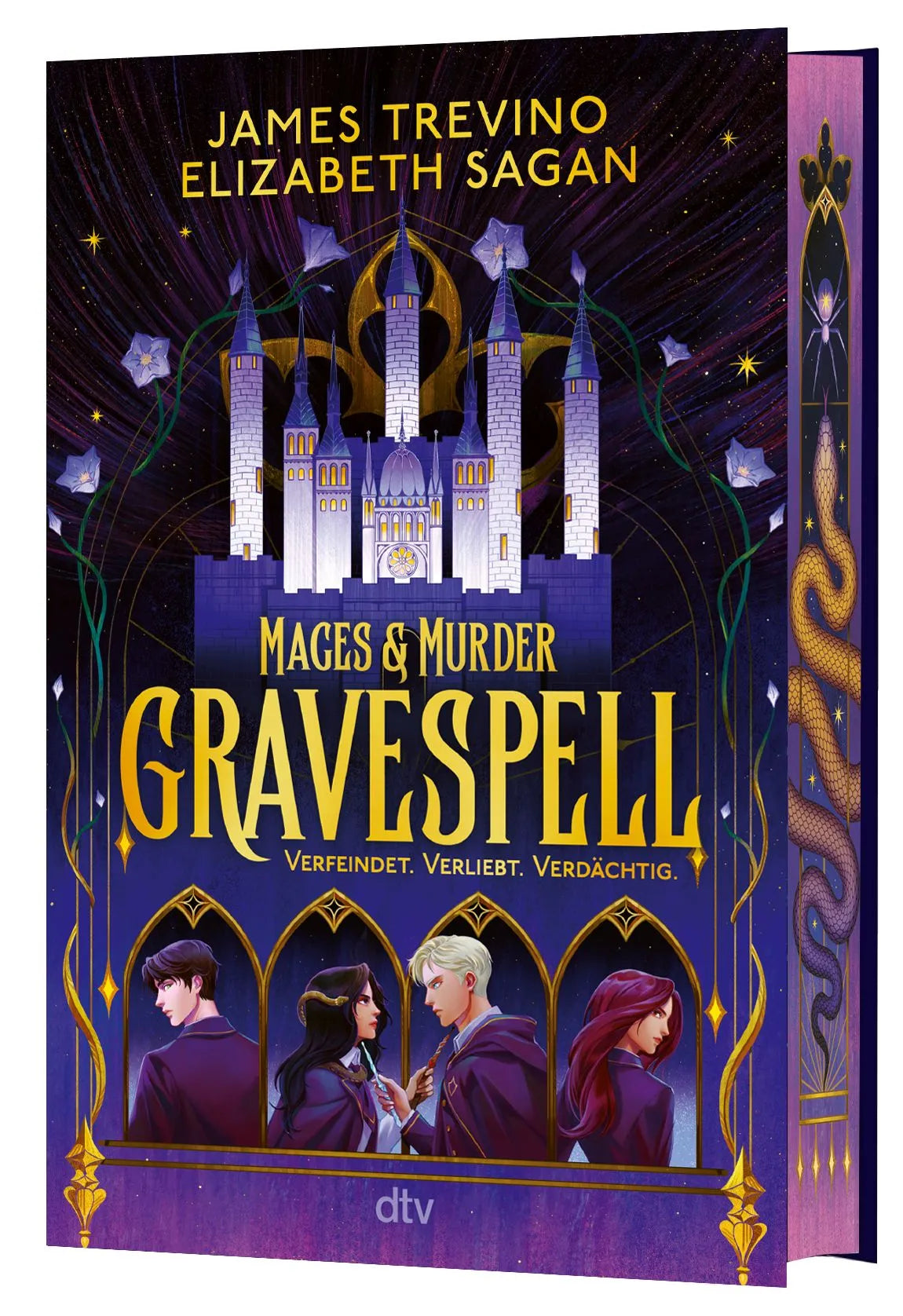 Cover: Mages & Murder – Gravespell (Hardcover) von James Trevino