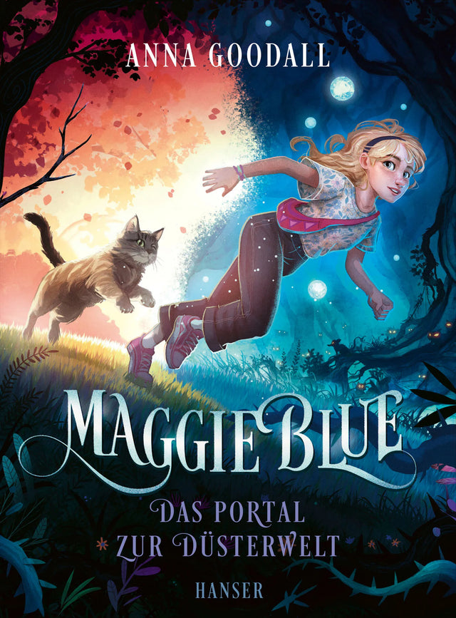 Buchcover von 'Maggie Blue - Das Portal zur Düsterwelt' - Gebundene Ausgabe von Anna Goodall