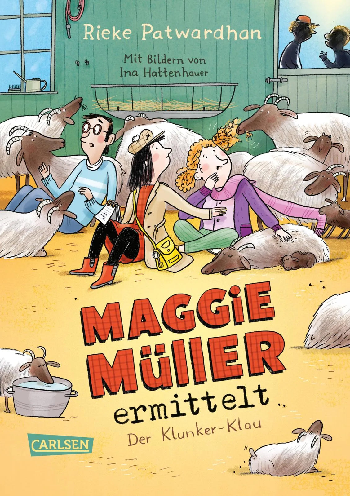 Cover: Maggie Müller ermittelt – Der Klunker-Klau (Hardcover) von Rieke Patwardhan