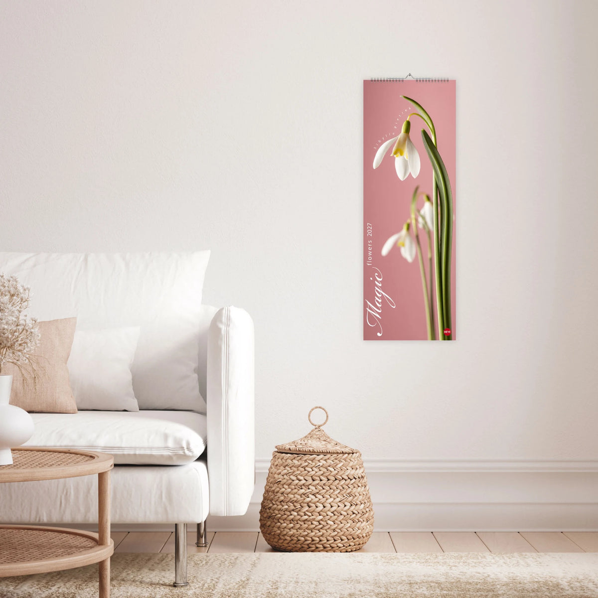 Magic Flowers Vertical Kalender 2027 – Ansicht