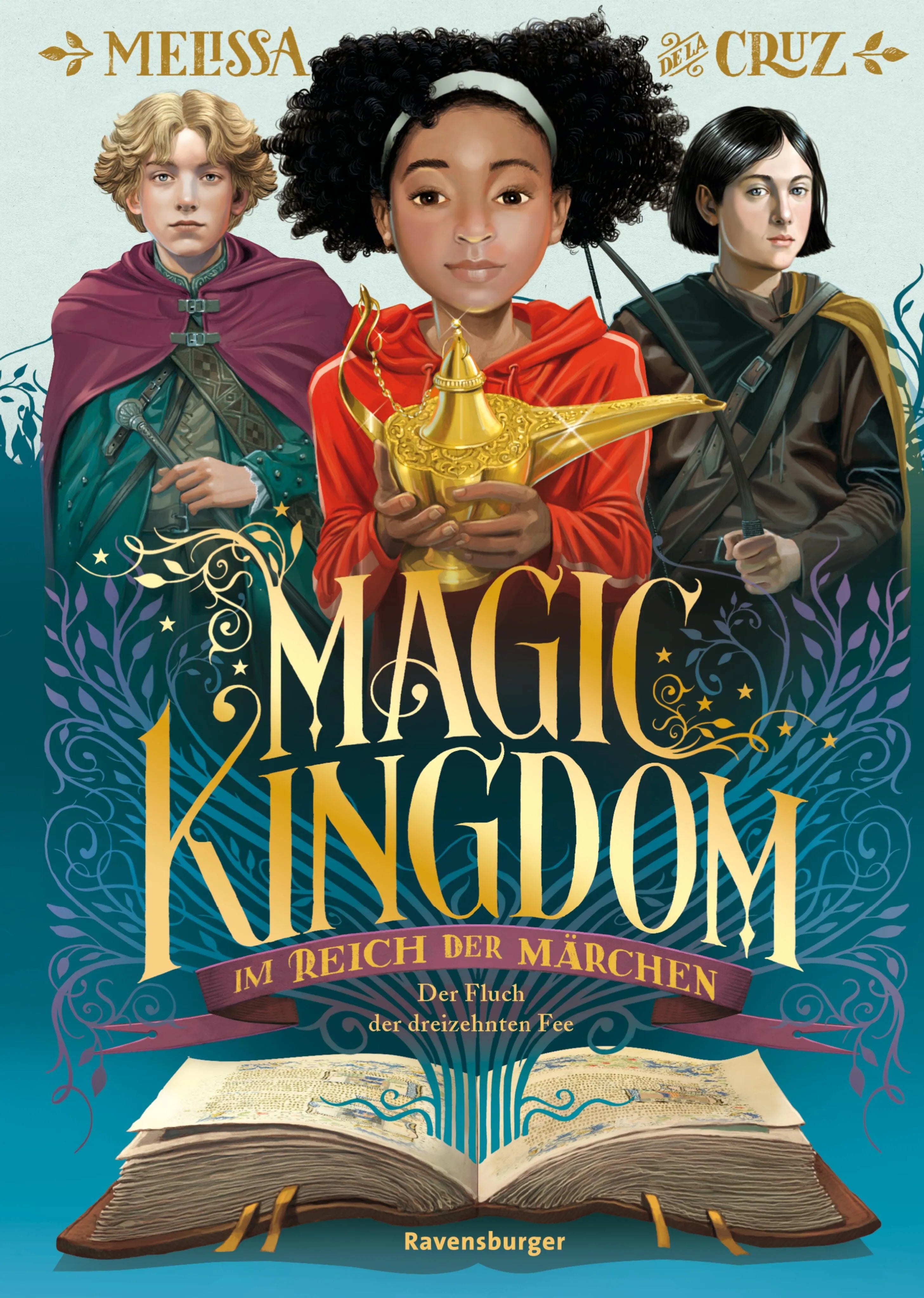 Cover: Magic Kingdom. Im Reich der Märchen, Band 1: Der Fluch der dreizehnten Fee (E-Book) von Melissa de la Cruz