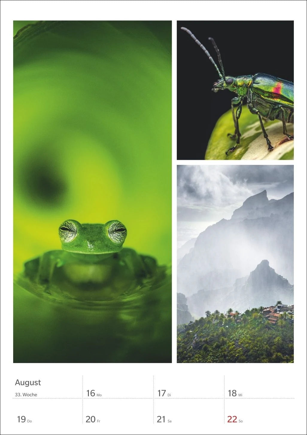 Magie der Farben Wochenplaner 2027 – Ansicht