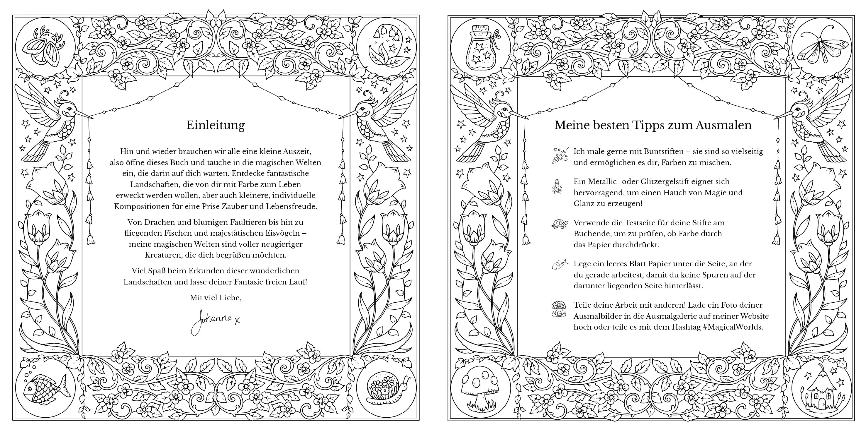 Innenansicht von 'Magische Reise' - Paperback