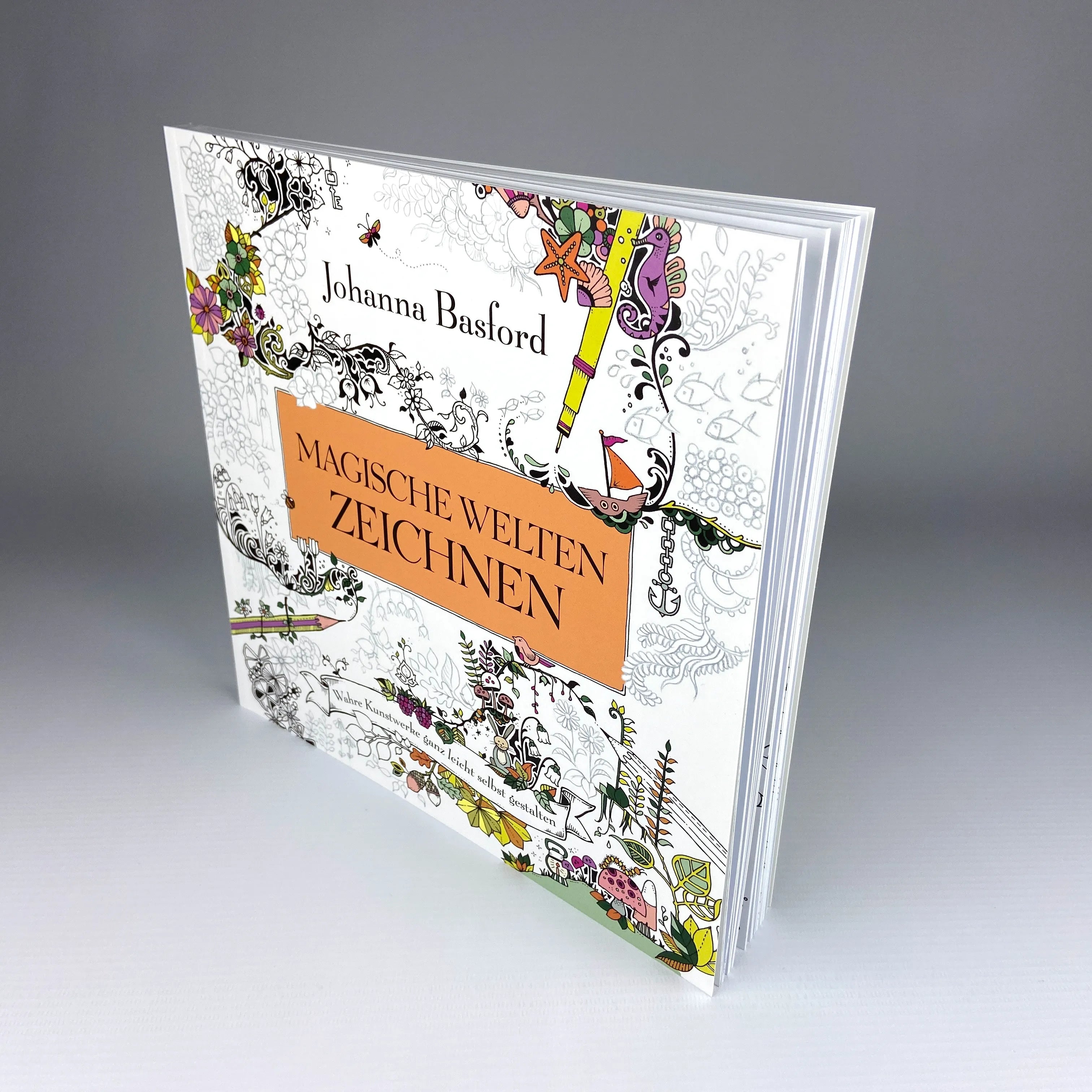 Innenansicht von 'Magische Welten zeichnen' - Taschenbuch