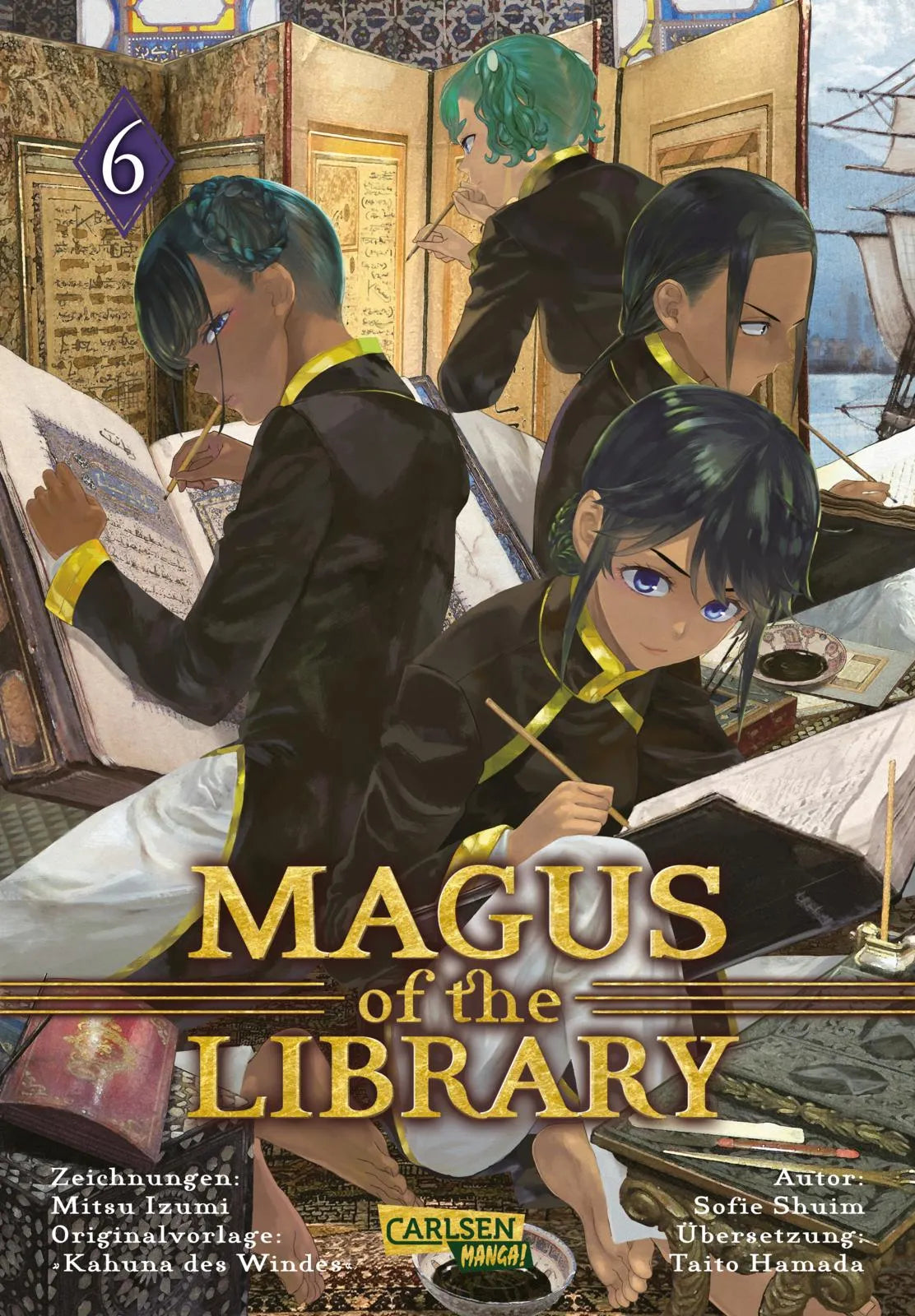 Buchcover von 'Magus of the Library 6' - Paperback von Mitsu Izumi