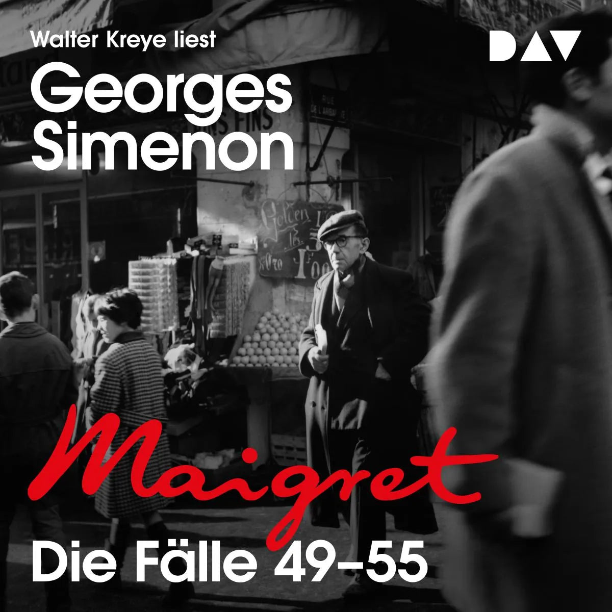 Cover: Maigret. Die Fälle 49-55 (Hörbuch Download) von Georges Simenon
