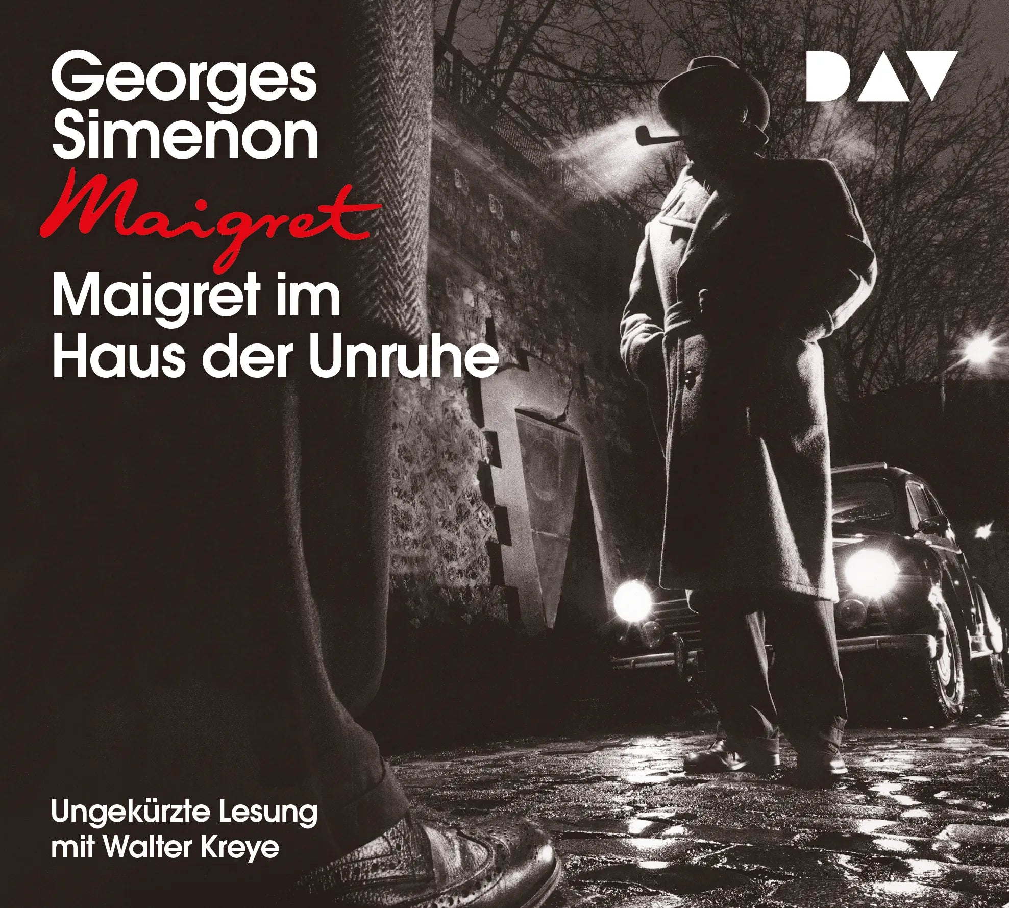 Buchcover von 'Maigret im Haus der Unruhe' - Hörbuch (CD) von Georges Simenon
