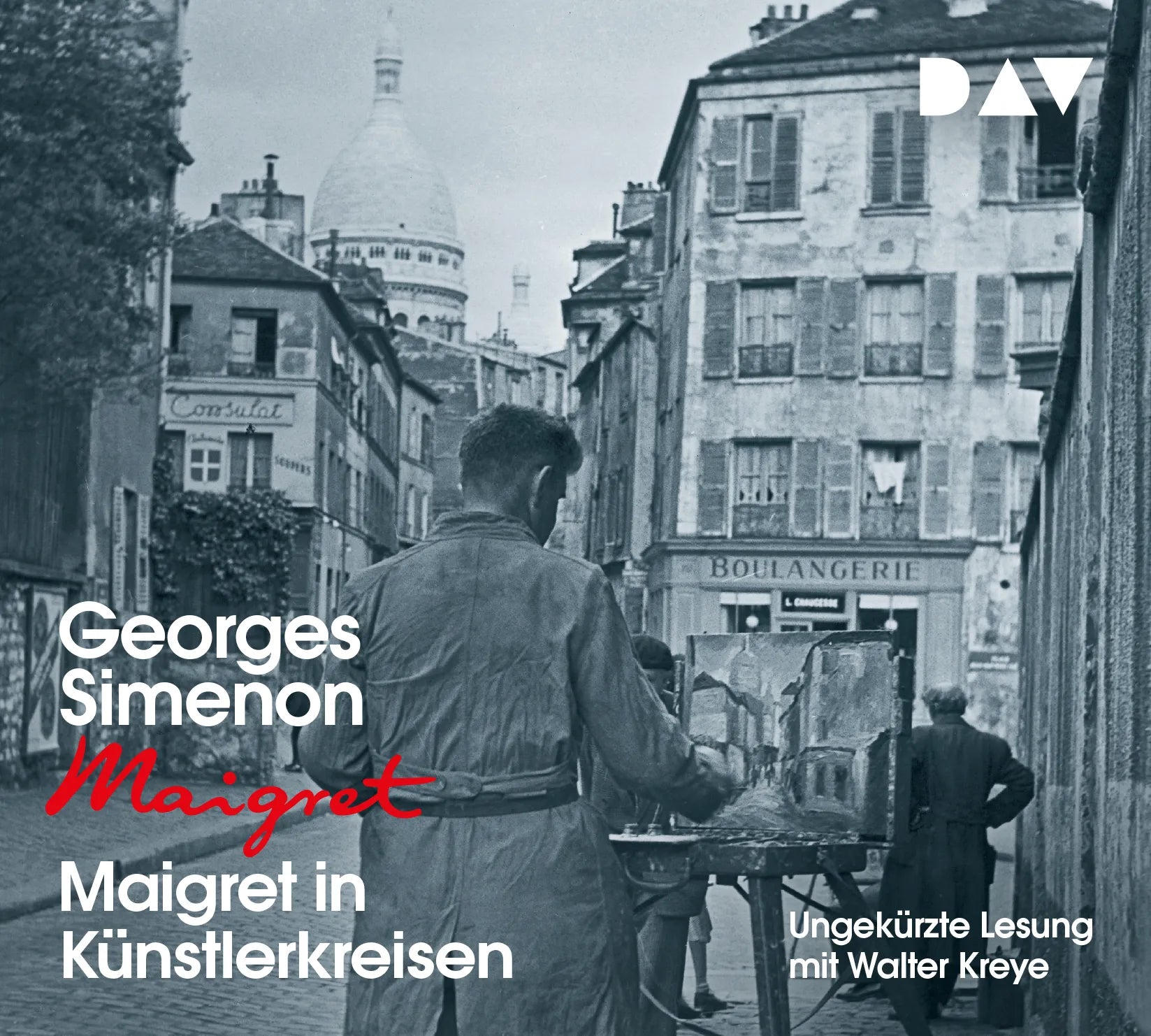 Buchcover von 'Maigret in Künstlerkreisen' - Hörbuch (CD) von Georges Simenon