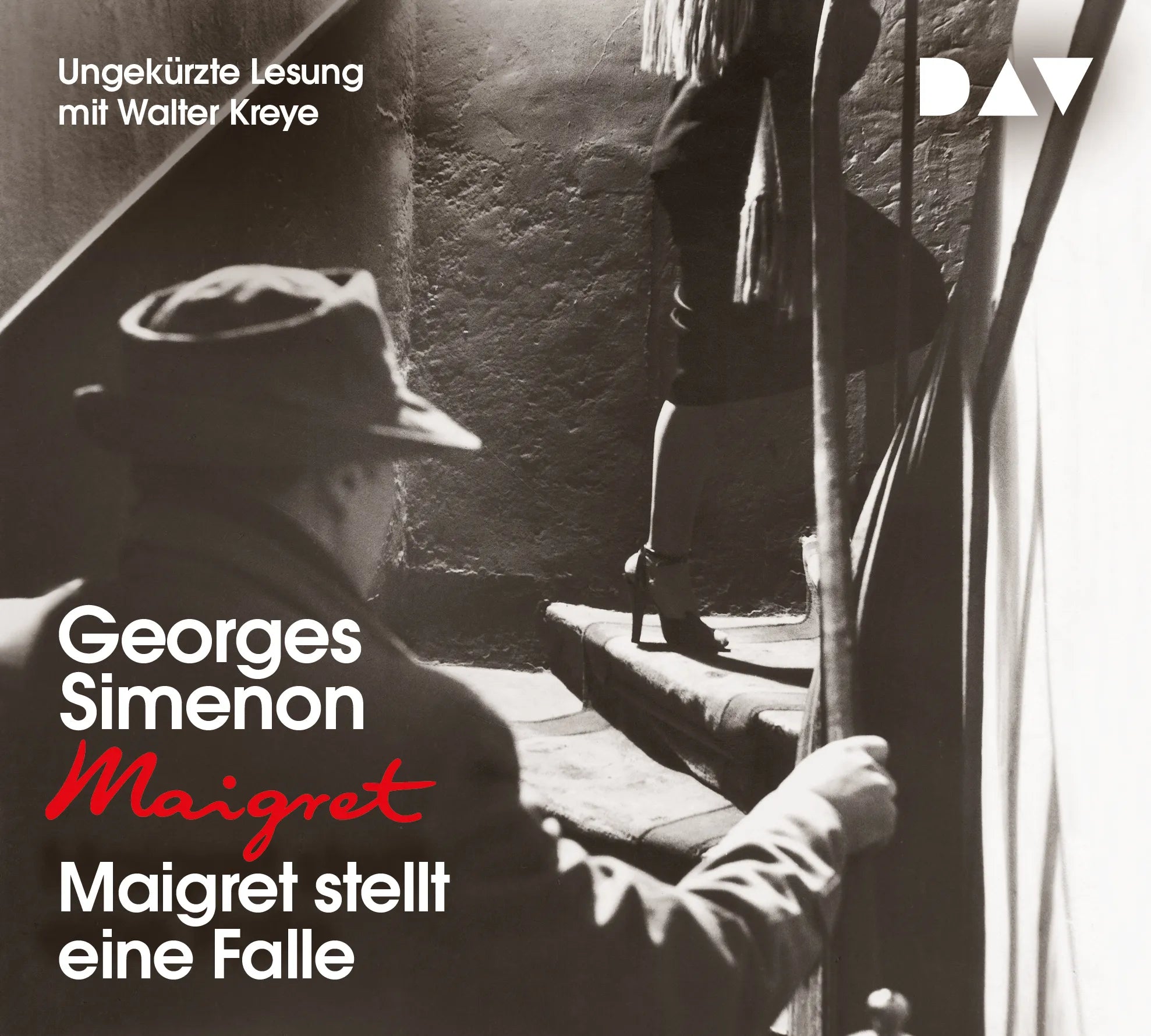 Buchcover von 'Maigret stellt eine Falle' - Hörbuch (CD) von Georges Simenon