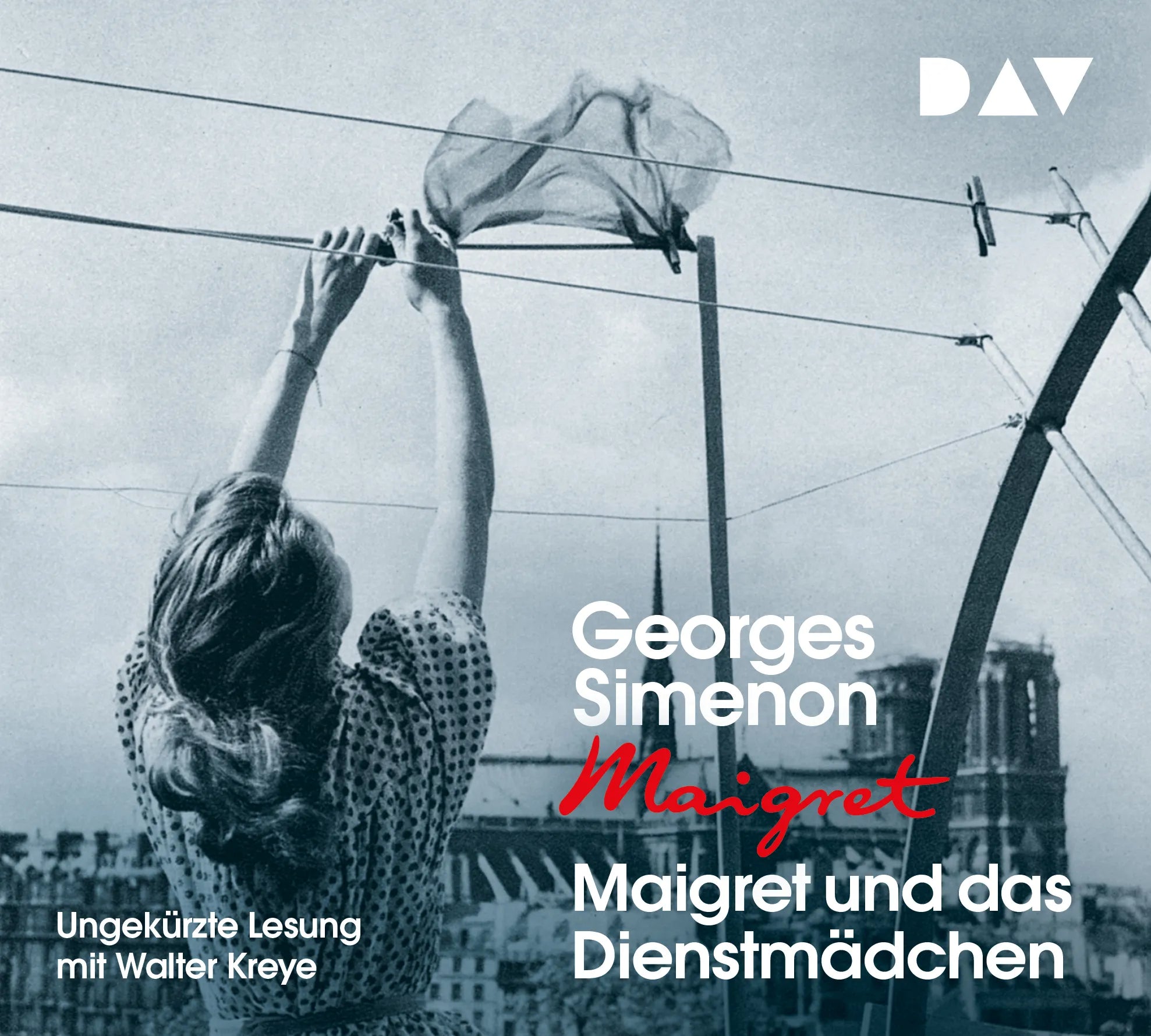 Buchcover von 'Maigret und das Dienstmädchen' - Hörbuch (CD) von Georges Simenon