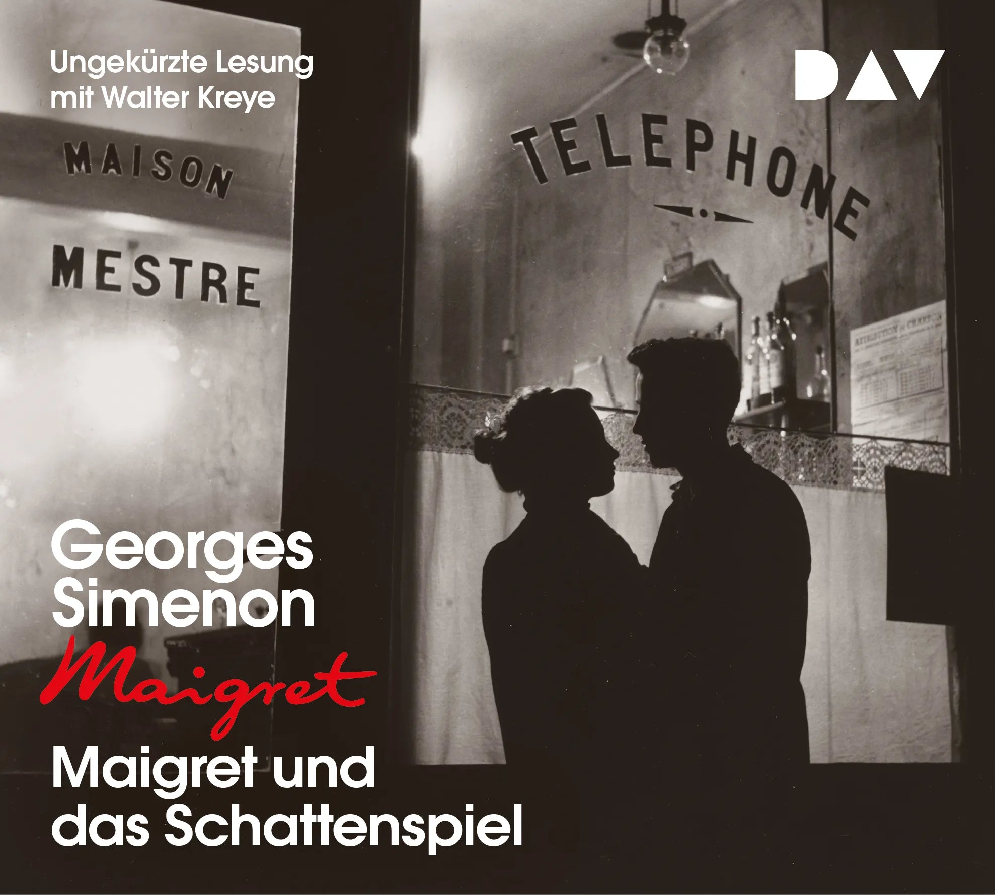 Buchcover von 'Maigret und das Schattenspiel' - Hörbuch (CD) von Georges Simenon