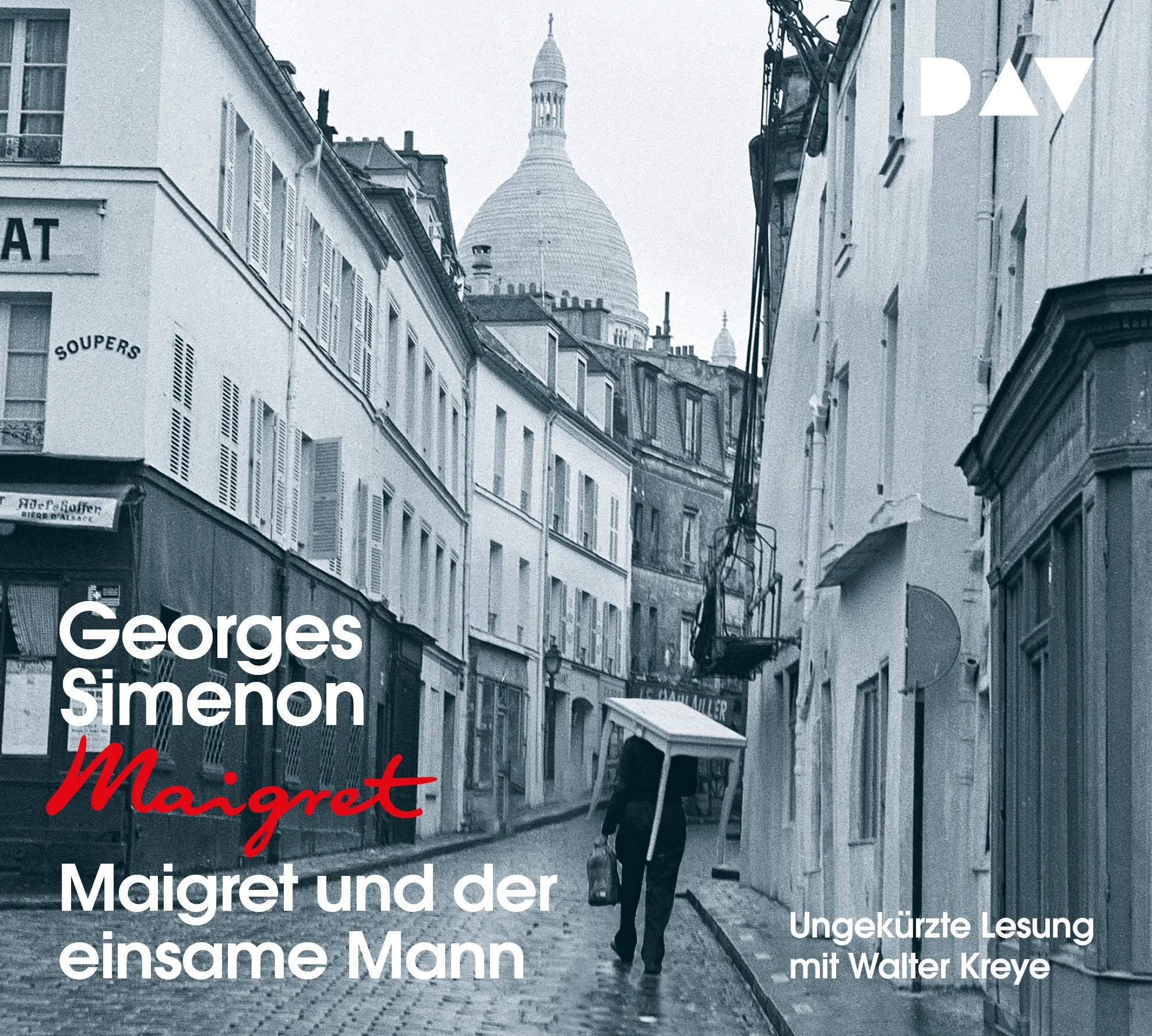 Buchcover von 'Maigret und der einsame Mann' - Hörbuch (CD) von Georges Simenon