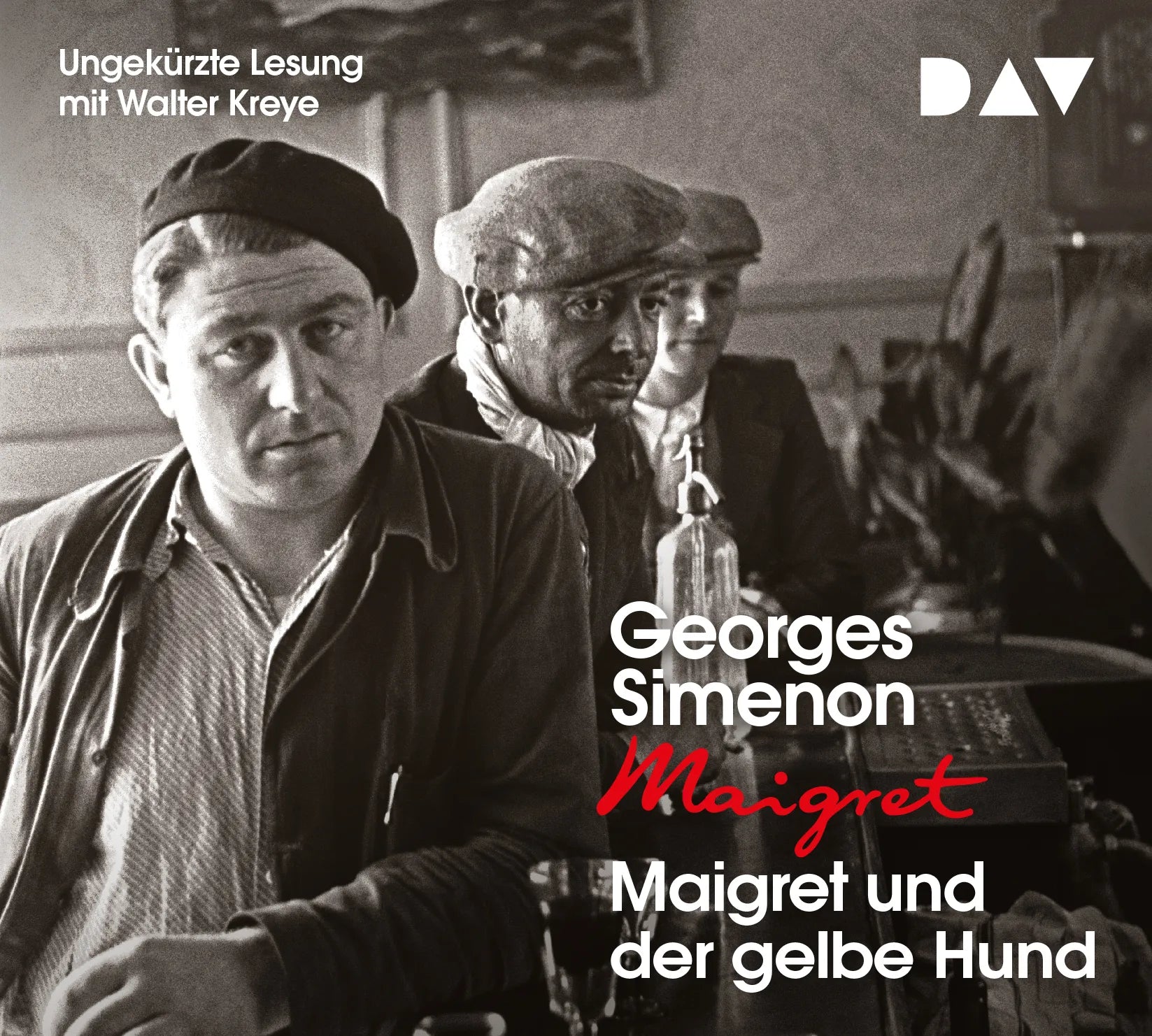 Buchcover von 'Maigret und der gelbe Hund' - Hörbuch (CD) von Georges Simenon