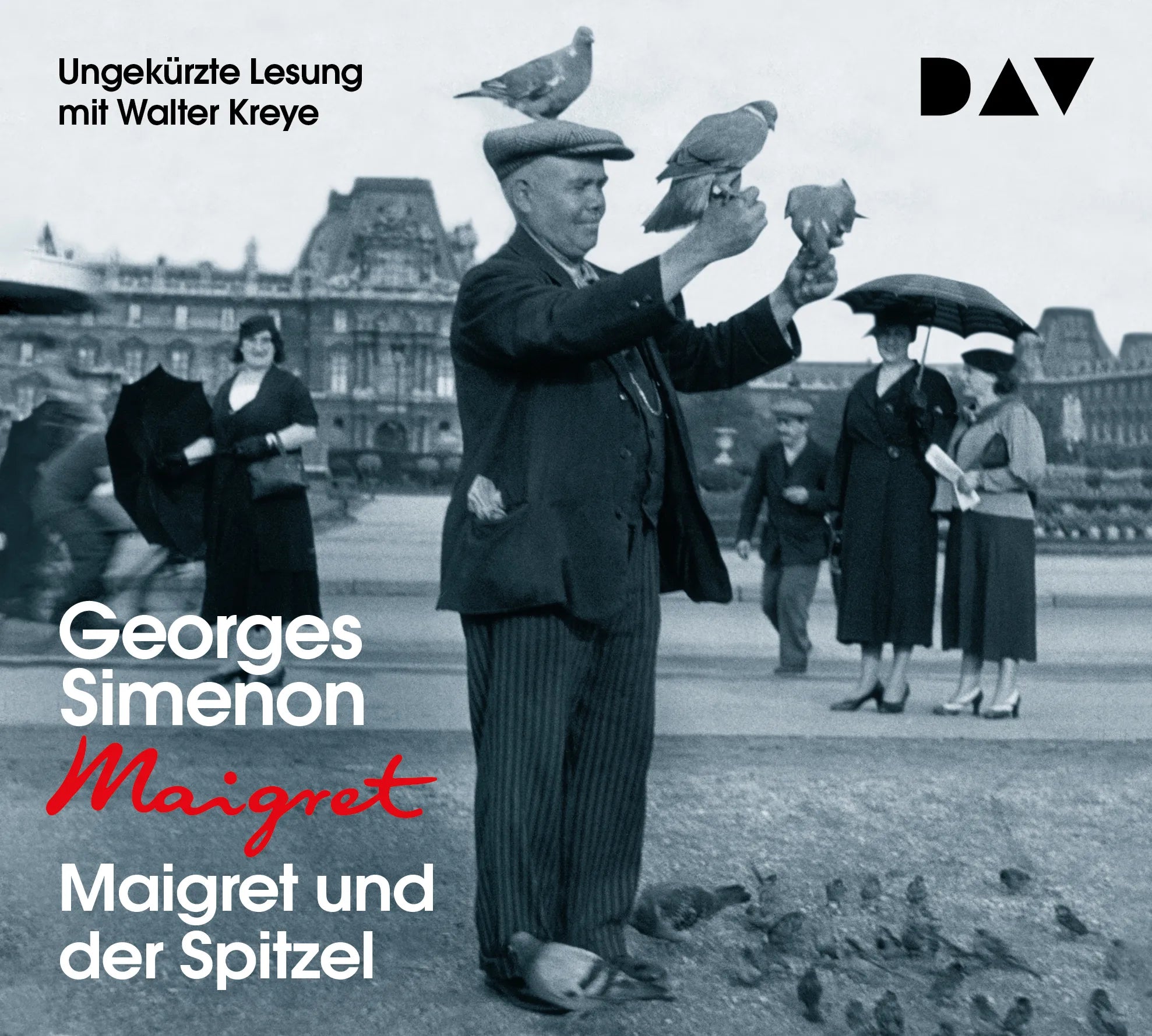 Buchcover von 'Maigret und der Spitzel' - Hörbuch (CD) von Georges Simenon